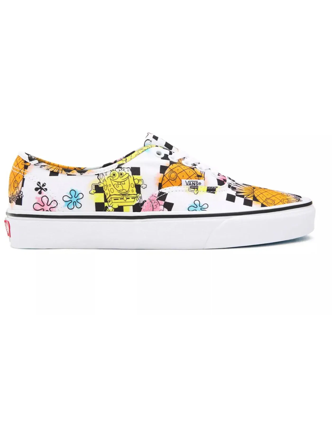 Мужские кроссовки с принтом Vans Authentic Pro — изображение 1 из 1, белый/мульти