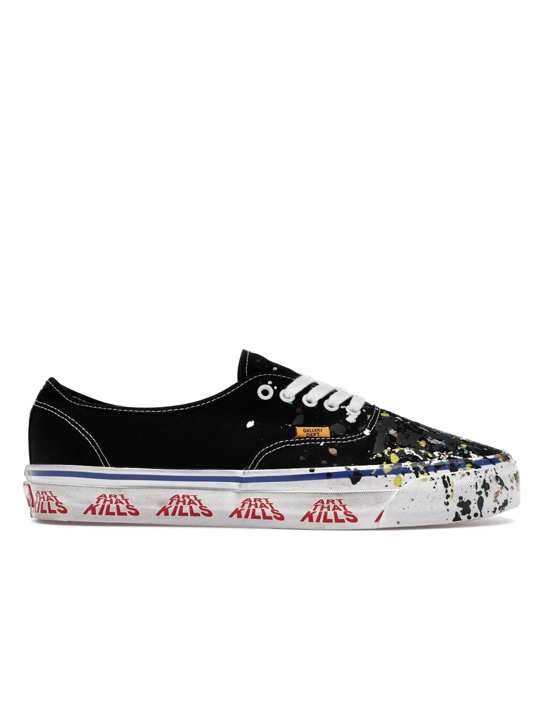 Мужские кеды Lifestyle с принтом Gallery Dept Art That Kills Vans — изображение 1 из 4, черный
