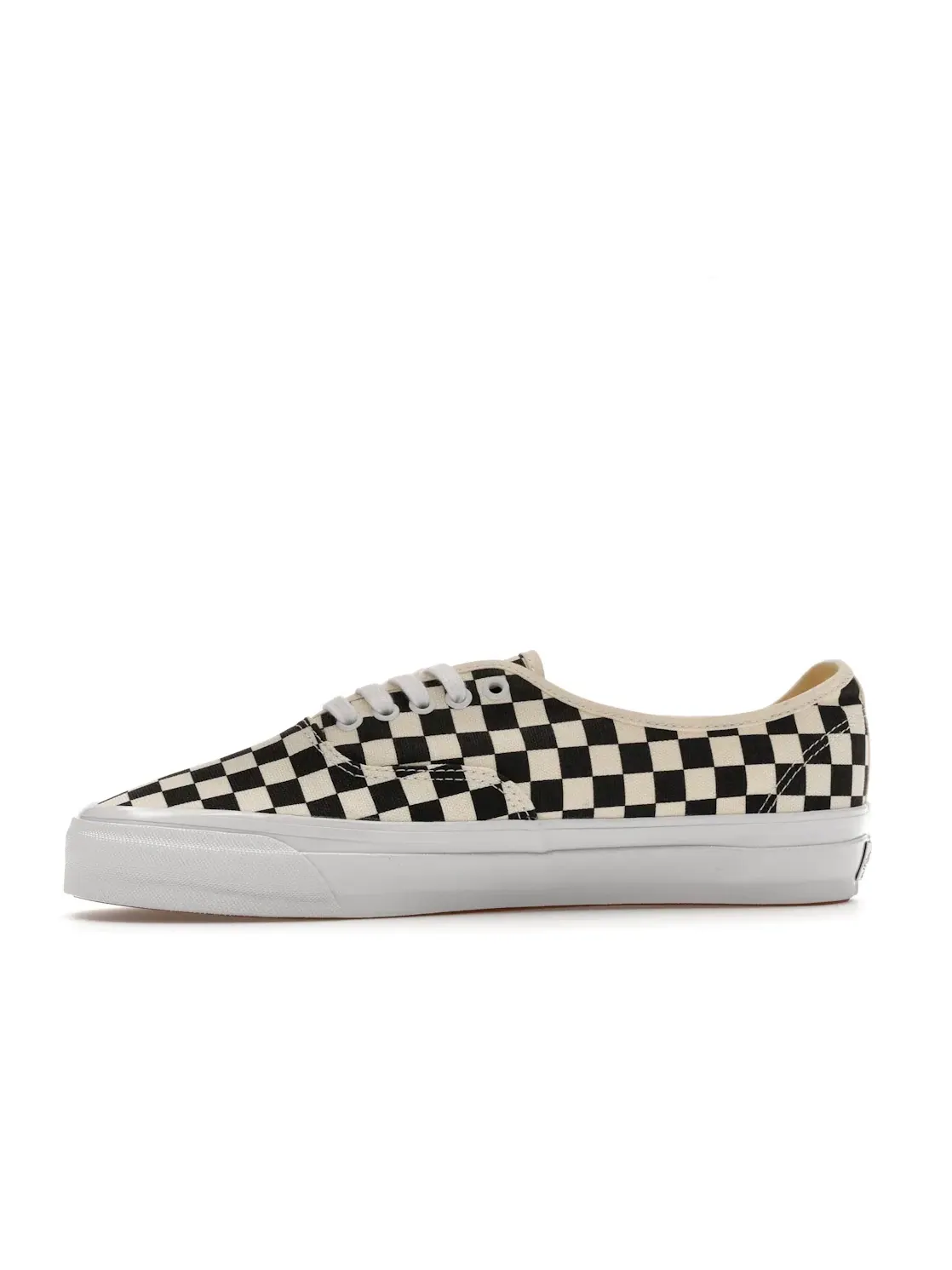 Мужские кроссовки с клетчатым принтом Vans Authentic Reissue 44 LX — изображение 3 из 4, черный/белый