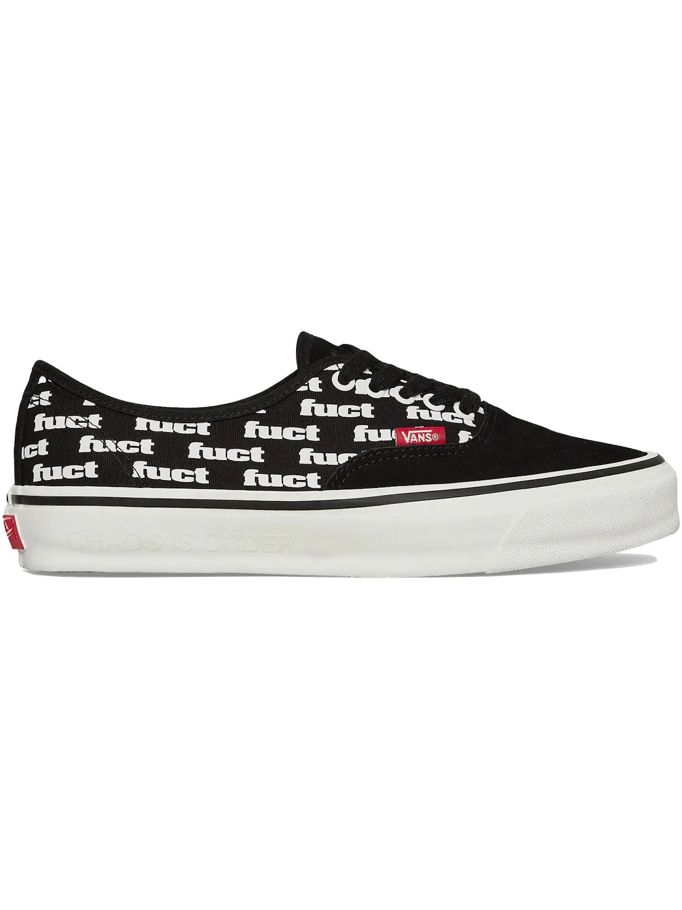 Мужские кроссовки Vans Authentic Reissue 44 LX FUCT x Slam Jam — изображение 1 из 1, черный