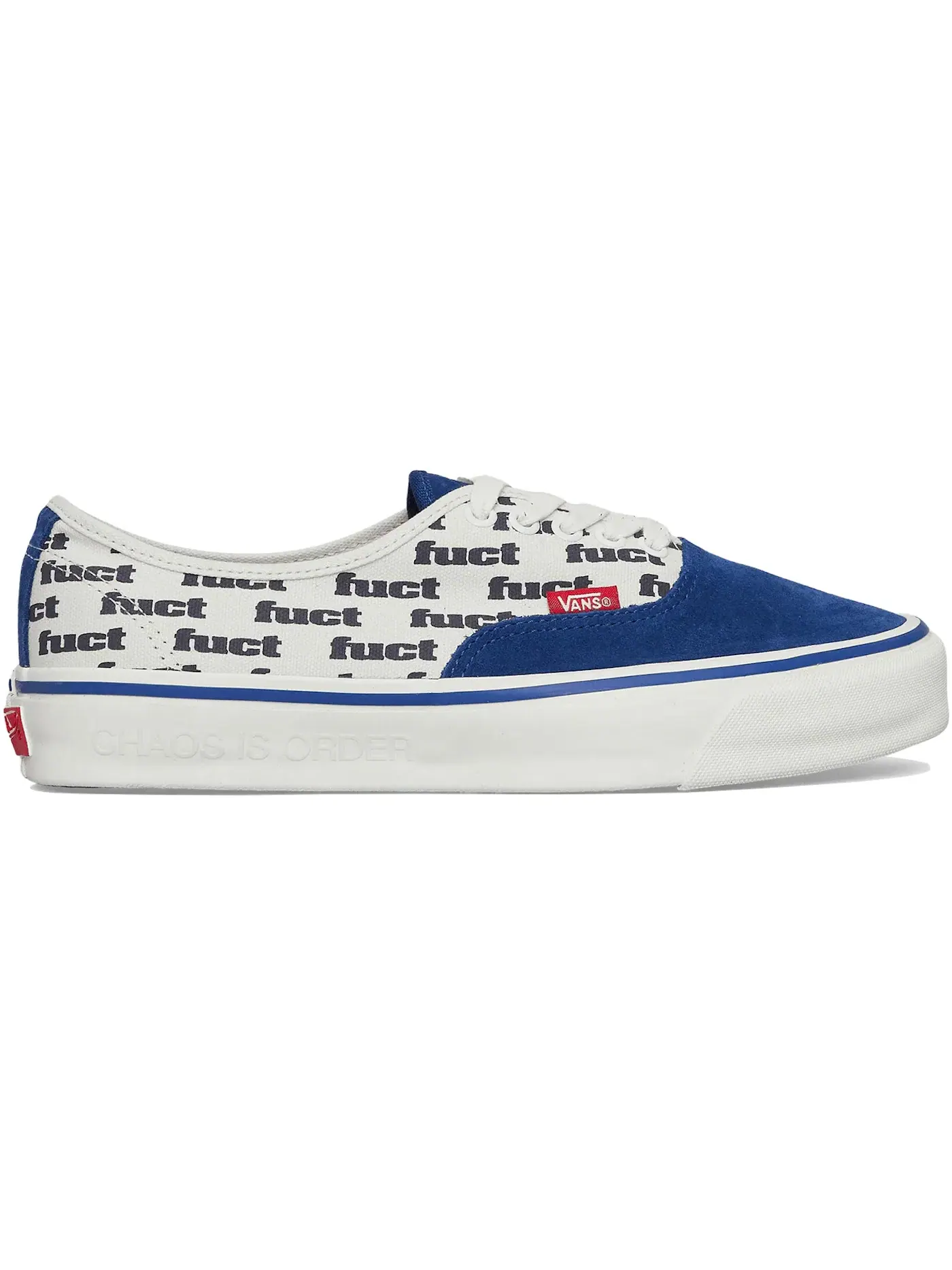 Мужские кроссовки Lifestyle Vans Authentic Reissue 44 LX FUCT x Slam Jam — изображение 1 из 1, синий