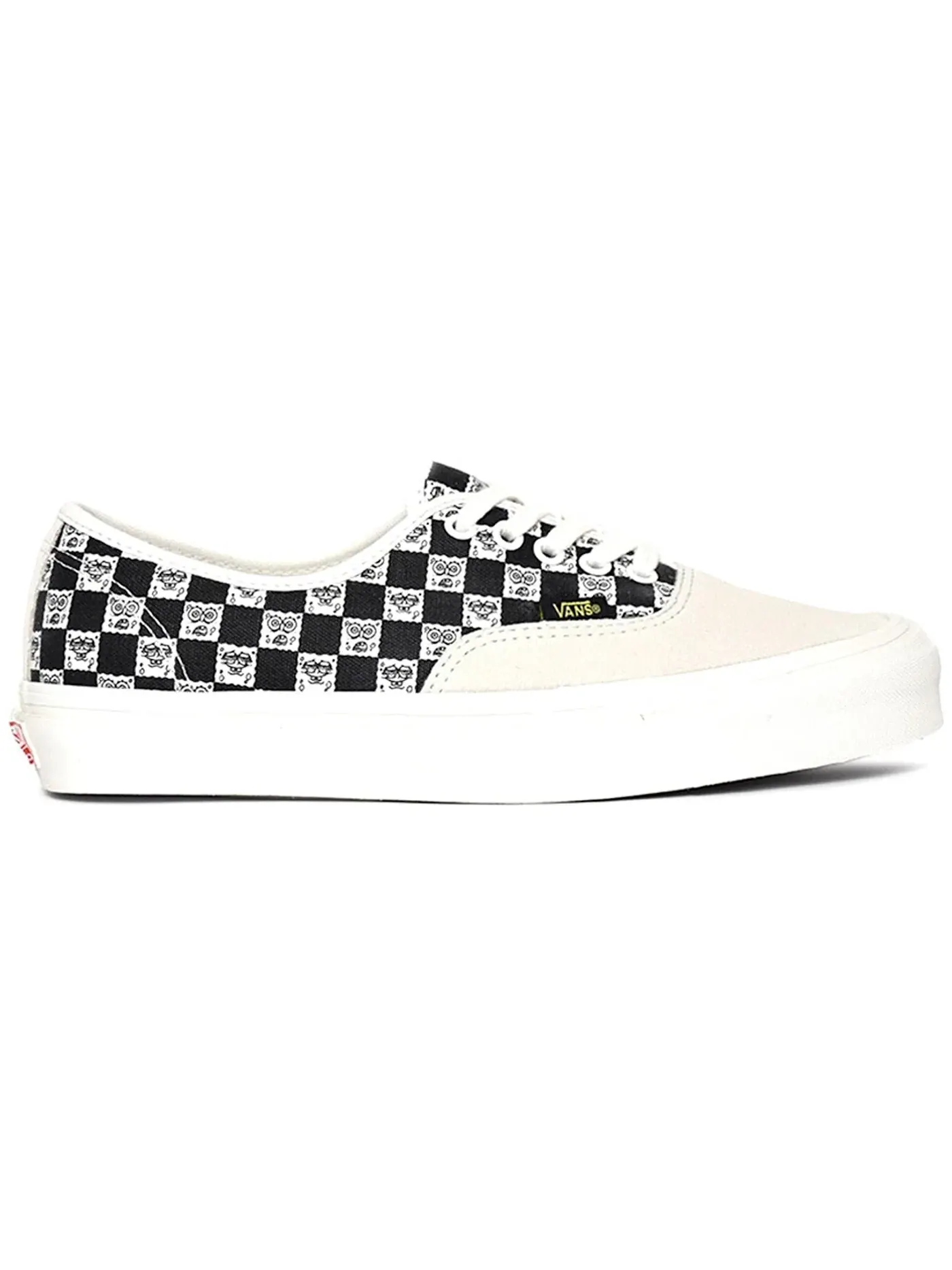 Мужские кеды с принтом Vans Authentic Vans — изображение 1 из 1, желтый черный