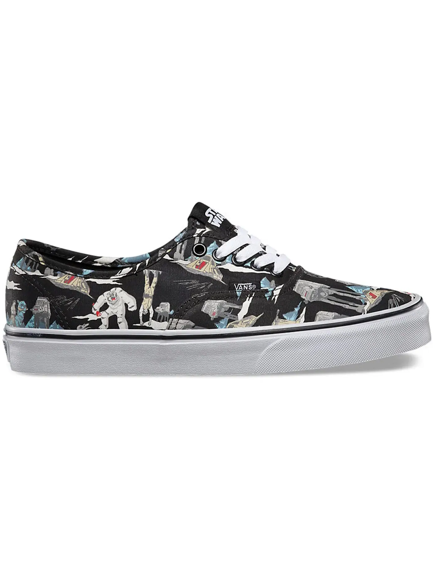 Мужские кроссовки Lifestyle с принтом Vans Authentic Vans — изображение 1 из 1, мульти/мульти