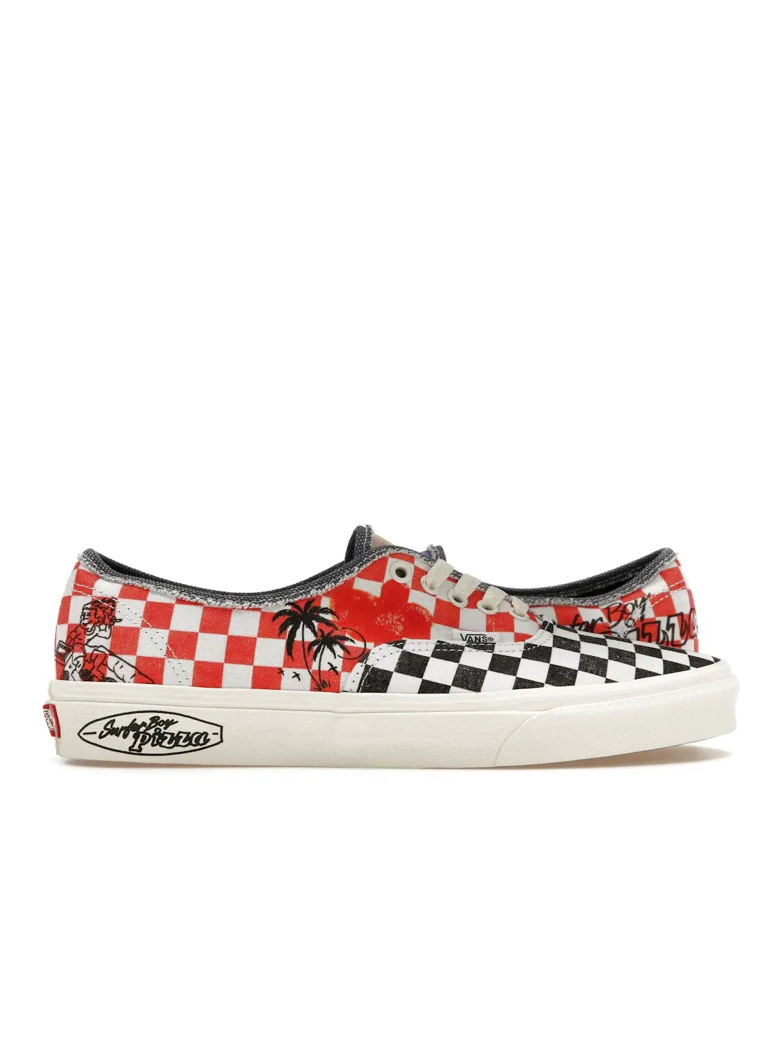 Мужские кроссовки с принтом Vans Authentic — изображение 1 из 4, мульти
