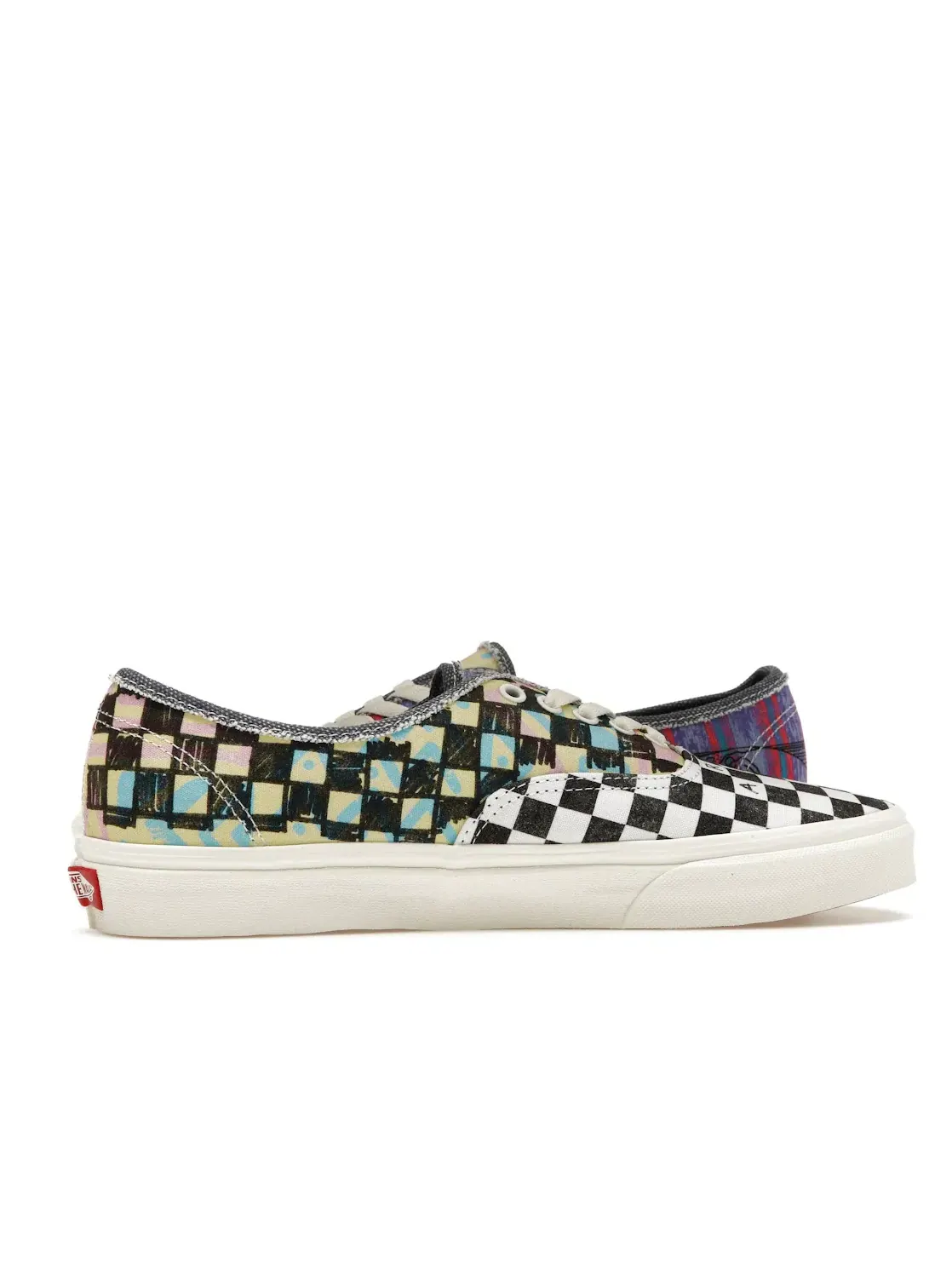 Мужские кроссовки с принтом Vans Authentic — изображение 3 из 4, мульти