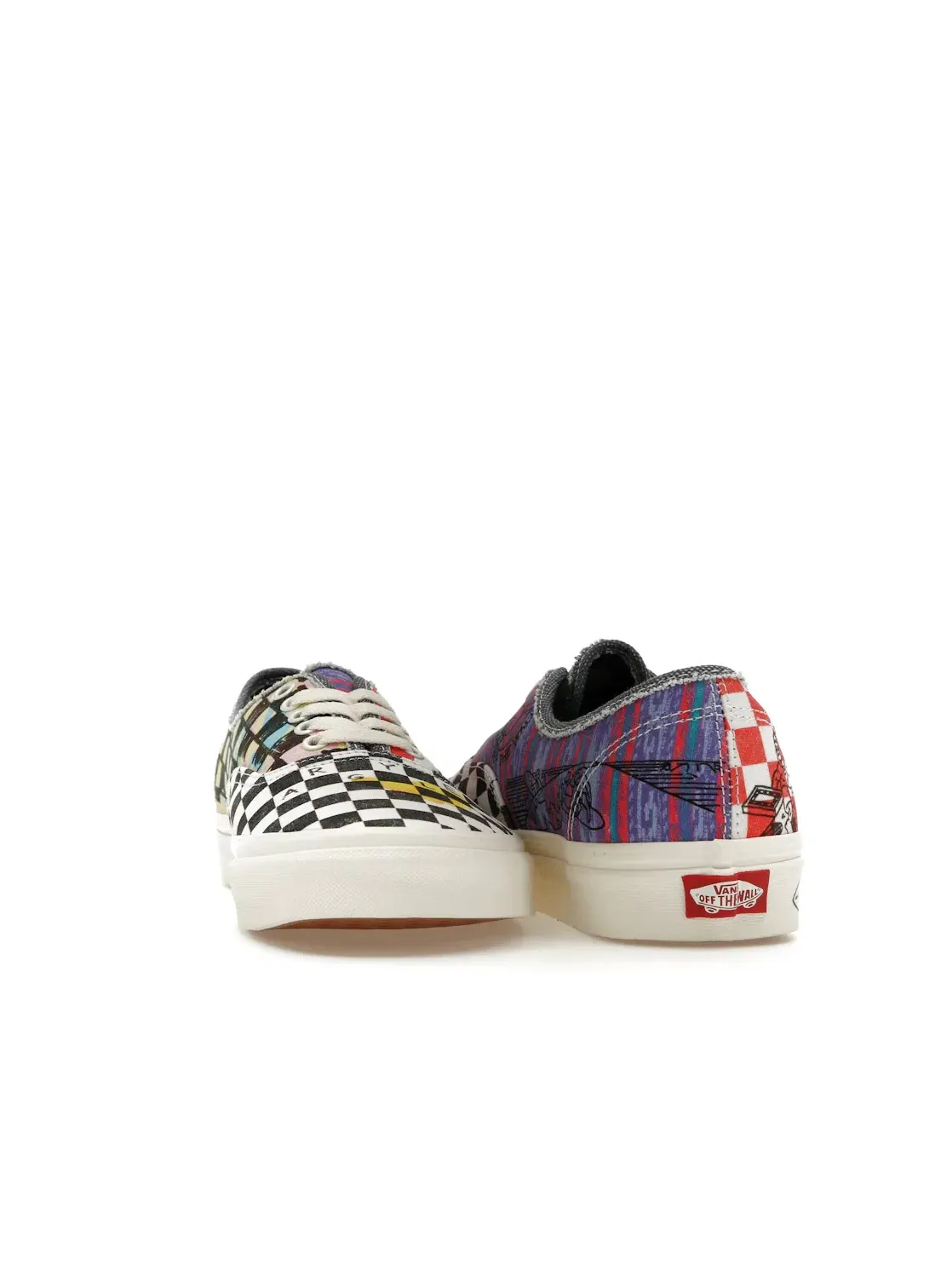 Мужские кроссовки с принтом Vans Authentic — изображение 4 из 4, мульти