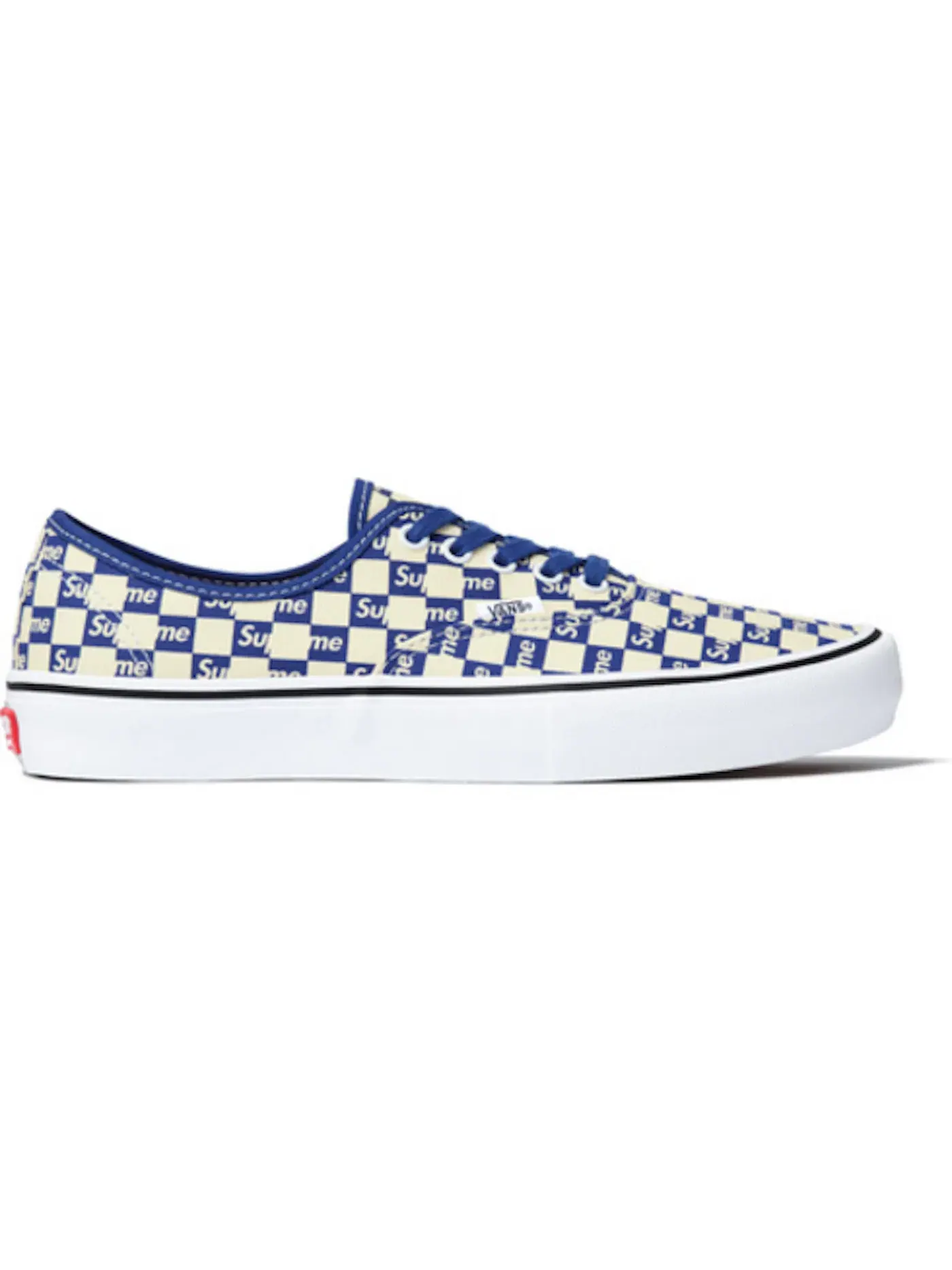 Мужские кеды Lifestyle с принтом Vans Authentic Vans — изображение 1 из 1, синий белый