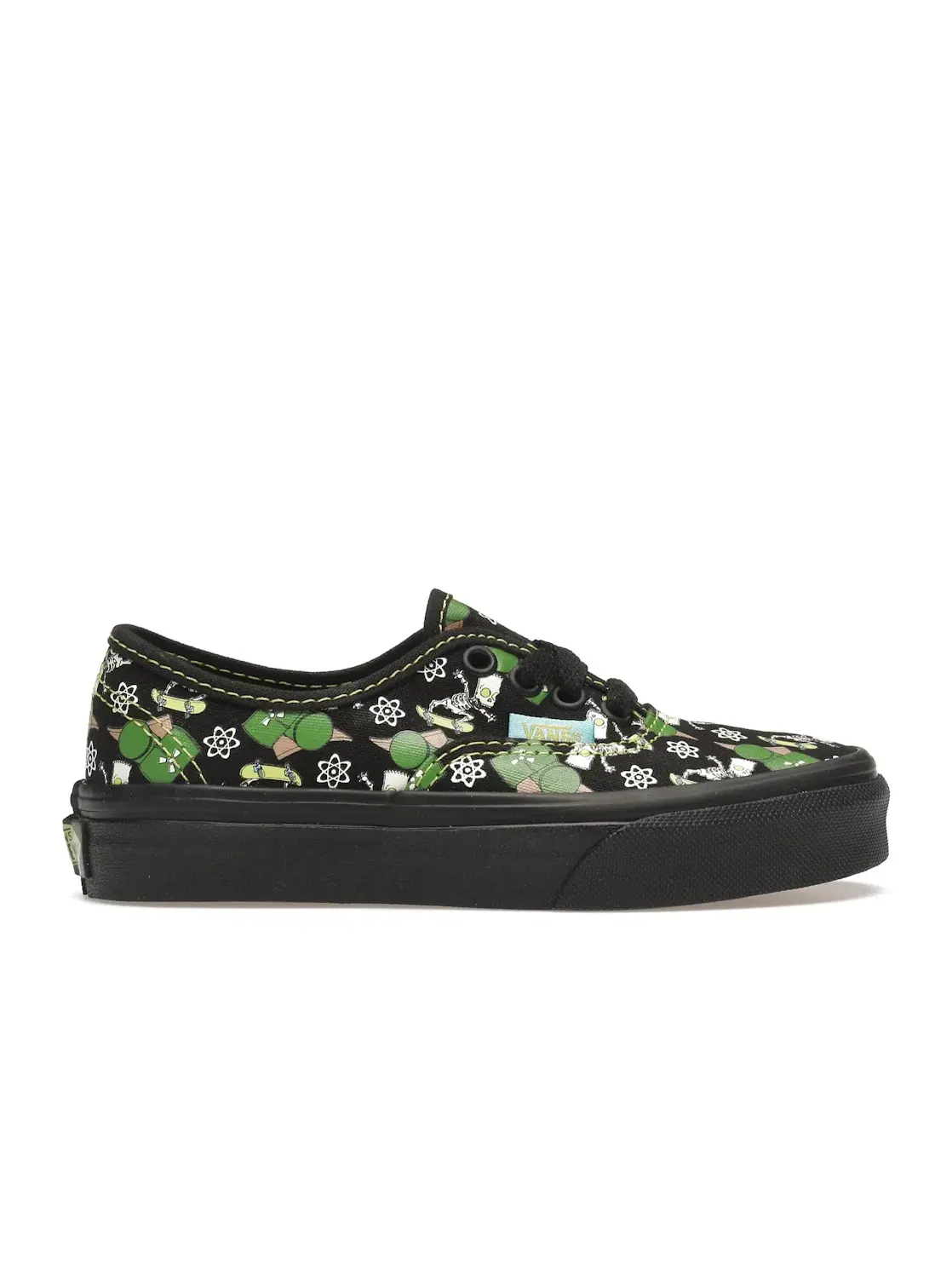 Детские кеды с длинным рукавом Vans Authentic — изображение 1 из 4, черный