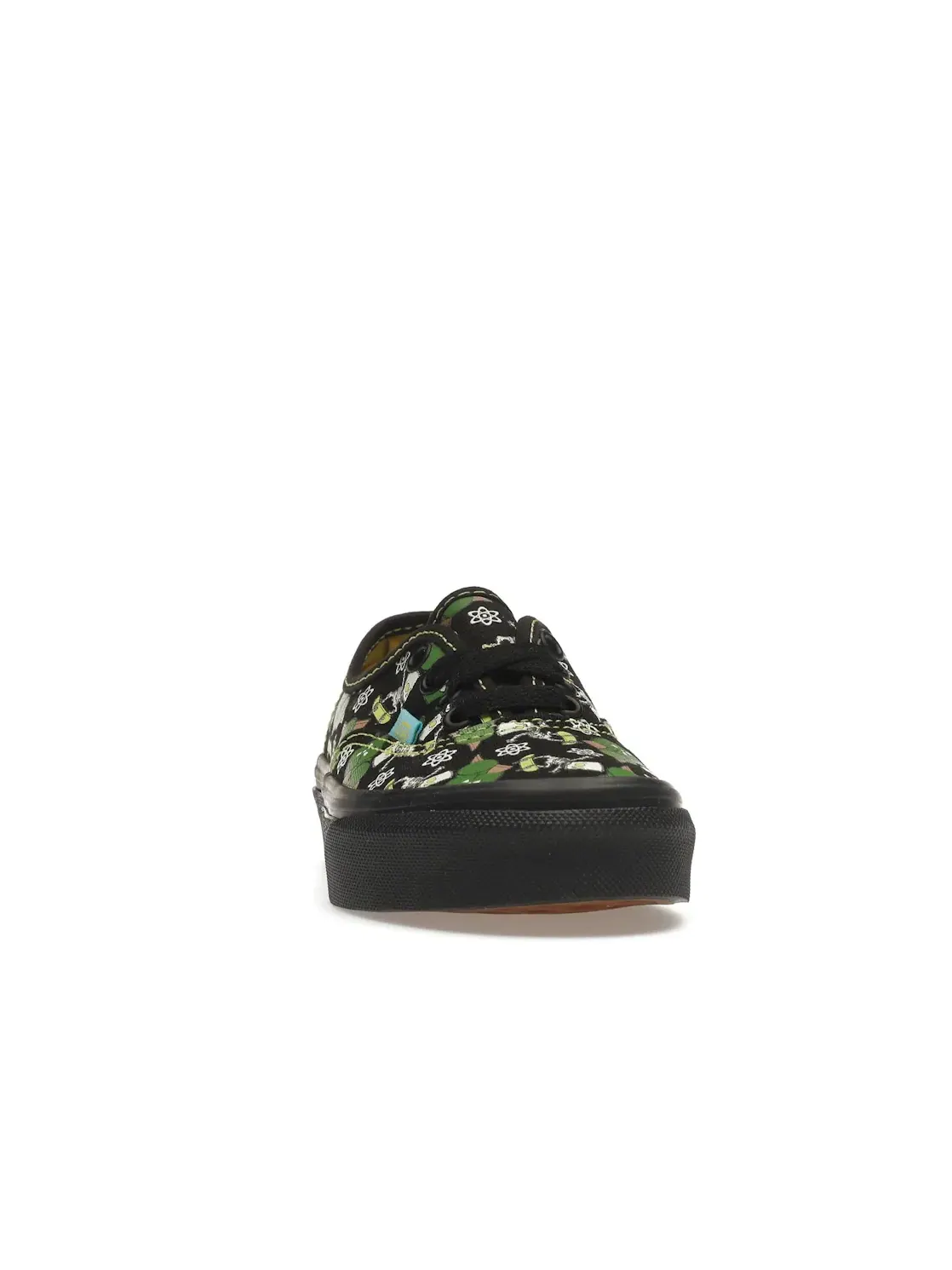 Детские кеды с длинным рукавом Vans Authentic — изображение 2 из 4, черный