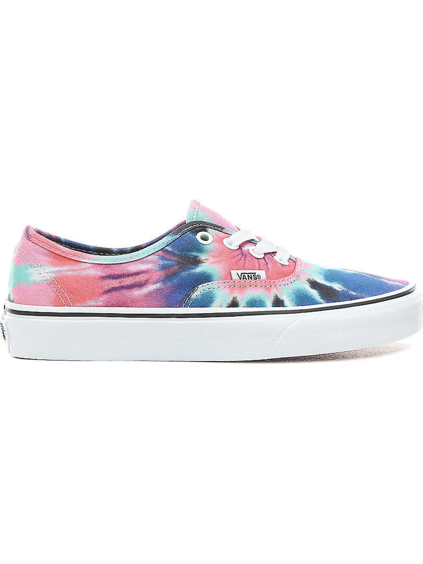 Мужские кеды с принтом тай-дай Vans Authentic — изображение 1 из 1, мульти/белый