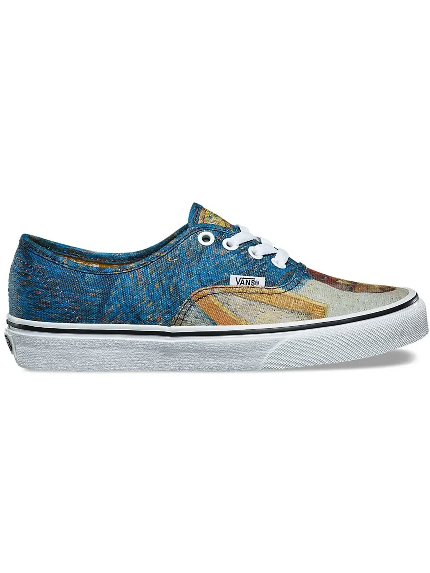 Женские кеды Lifestyle с принтом Vans Authentic Van Gogh Self Portrait — изображение 1 из 1, белый