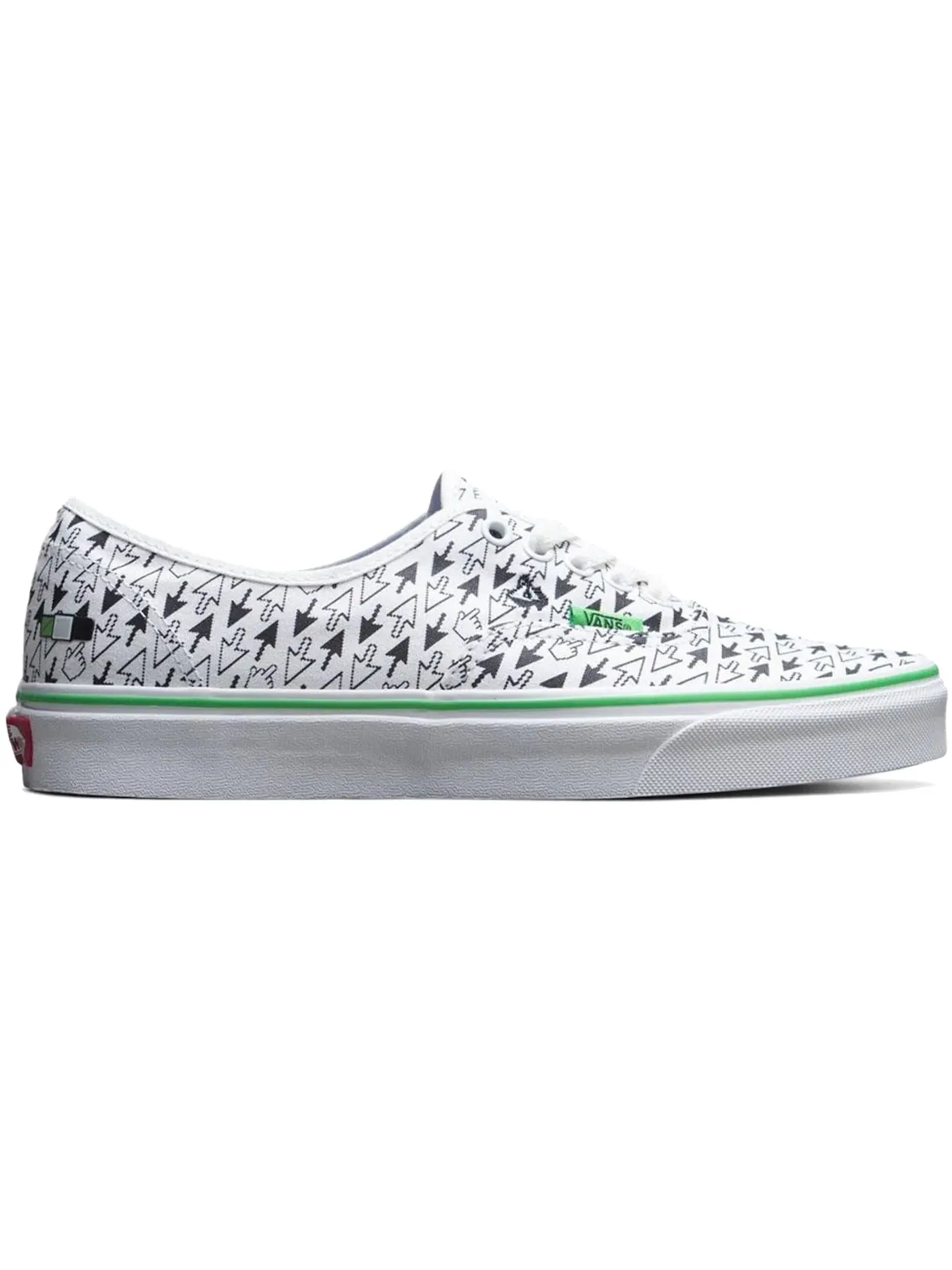 Мужские кроссовки Lifestyle Vans Authentic Vans — изображение 1 из 1, черный/белый