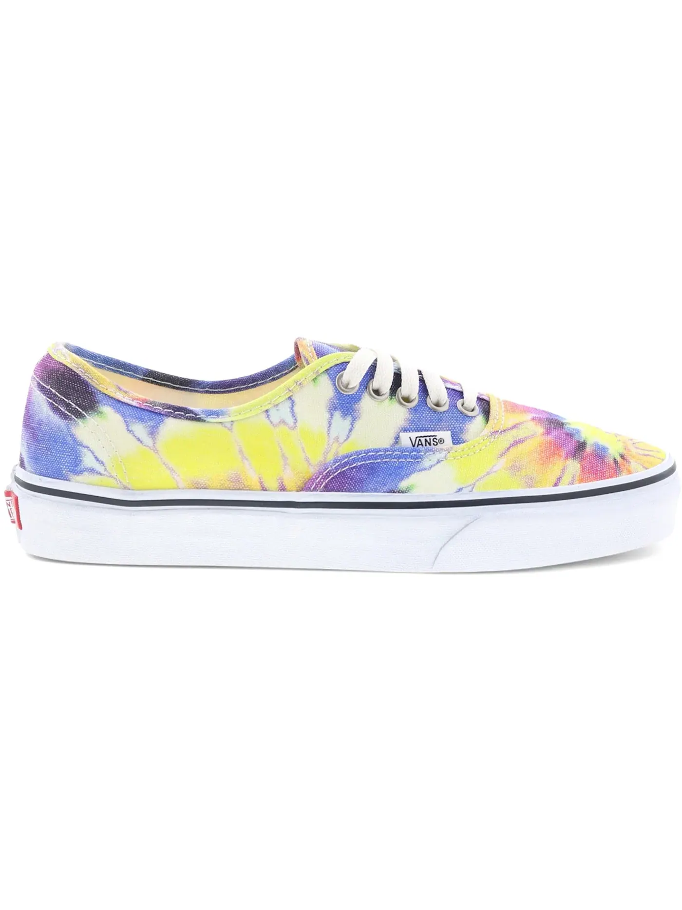 Мужские кеды Lifestyle с принтом Vans Authentic — изображение 1 из 1, белый