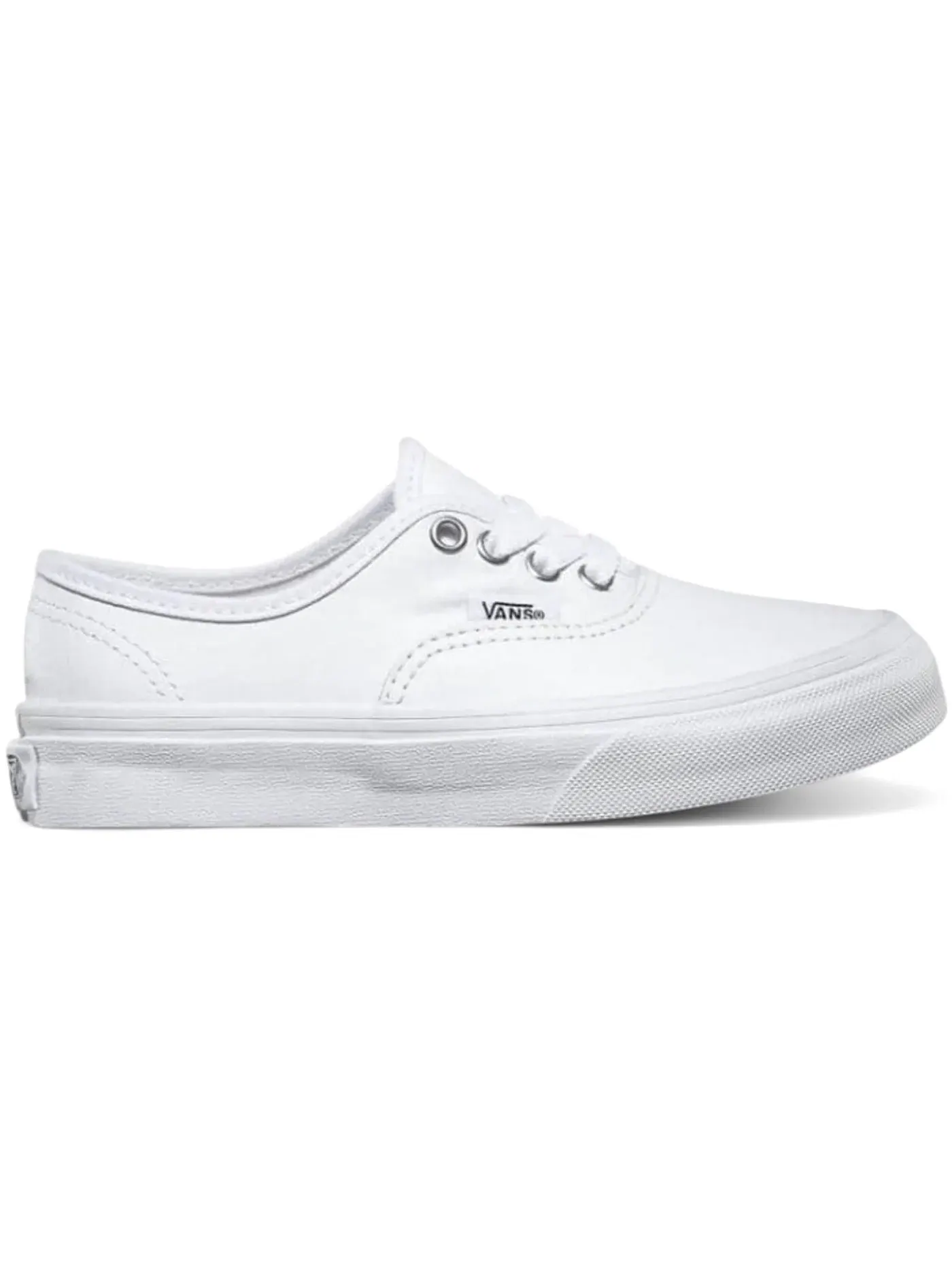 Детские кеды из кожи с моделью Vans Authentic Vans — изображение 1 из 1, белый