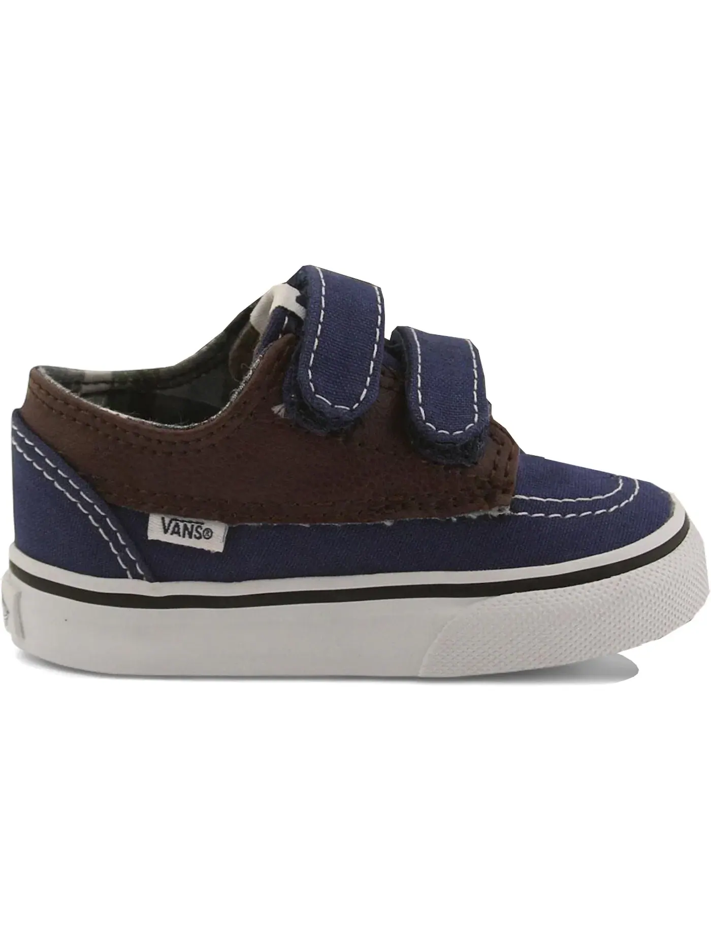 Детские кроссовки Lifestyle Vans Brigata V Leather — изображение 1 из 1, синий