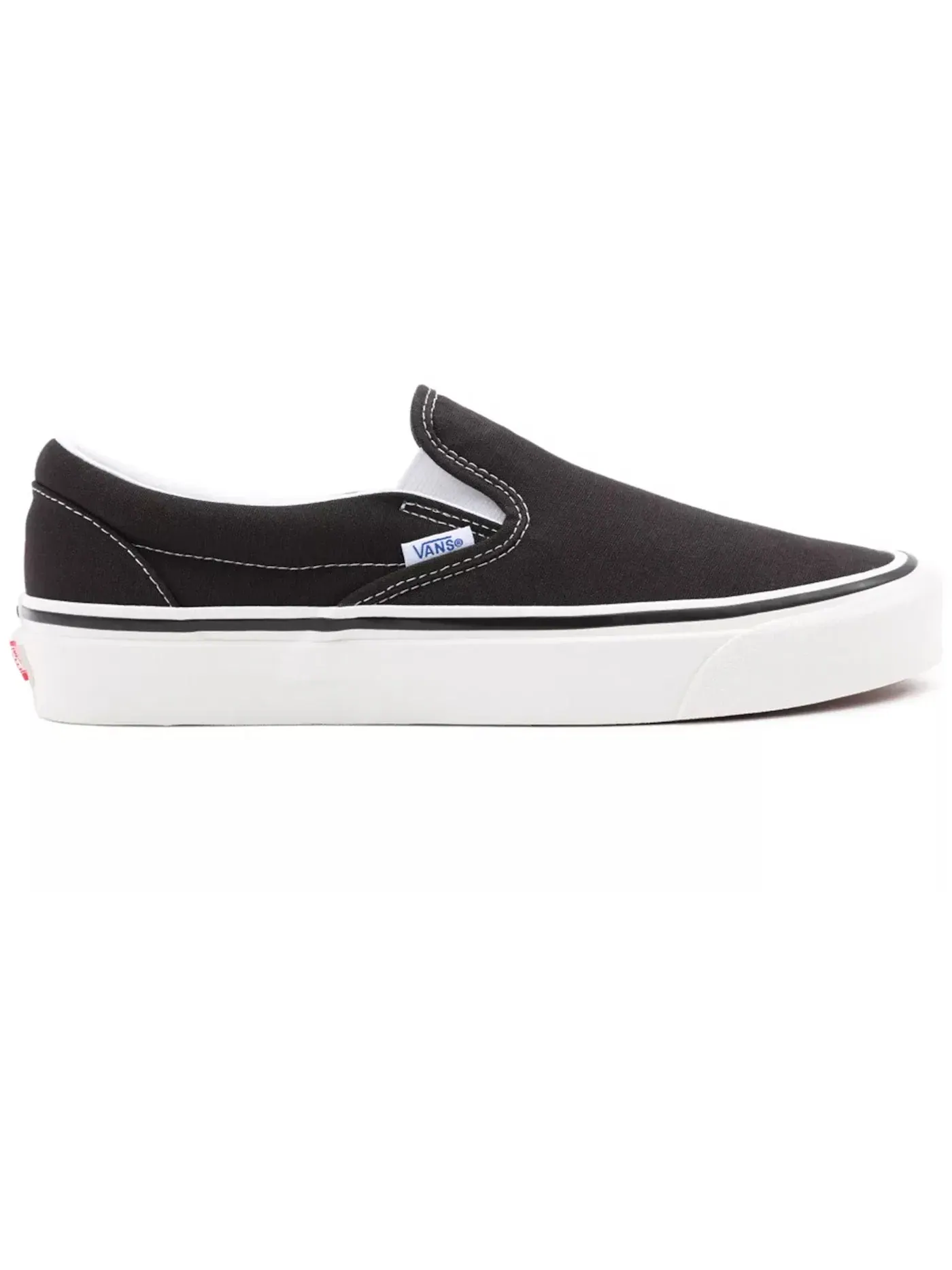 Мужские кеды с классическим дизайном Vans Classic Slip-On 98 DX Vans — изображение 1 из 1, черный/белый