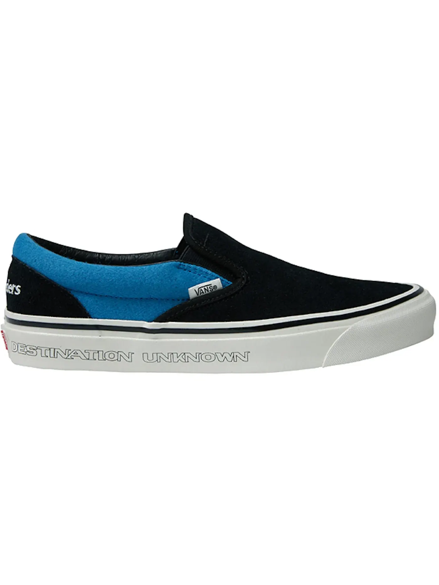 Мужские кеды Lifestyle Vans Classic Slip-On 98 DX — изображение 1 из 1, черный/синий/белый