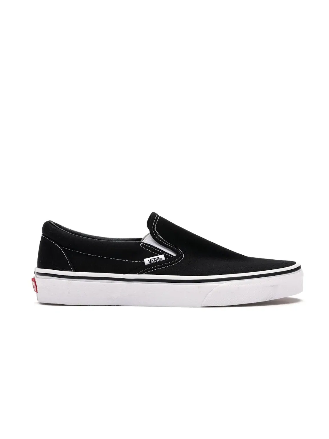Мужские кеды-слипоны Vans Classic Slip On — изображение 1 из 4, черный
