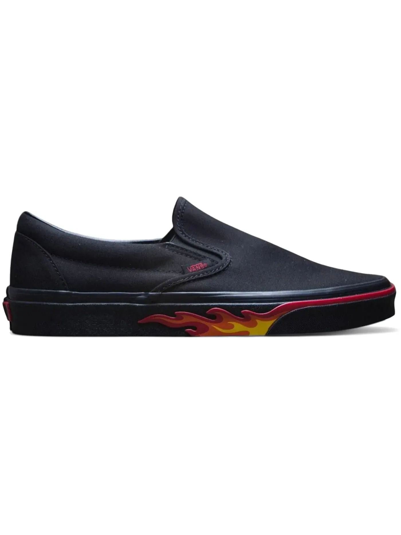 Мужские кеды с принтом Vans Classic Slip-On Vans — изображение 1 из 1, черный