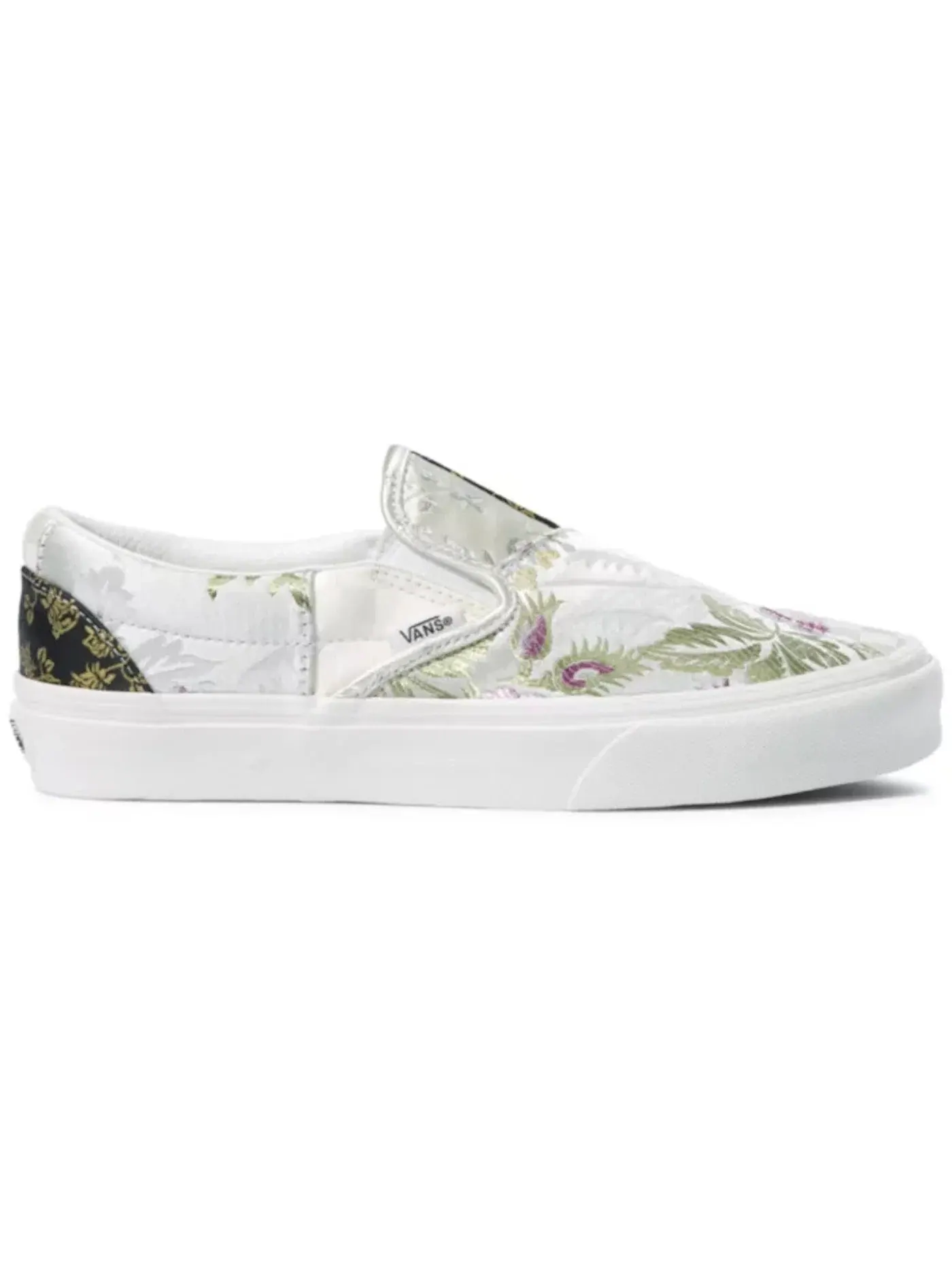 Мужские кеды Lifestyle с принтом Vans Classic Slip-On Vans — изображение 1 из 1, белый мульти