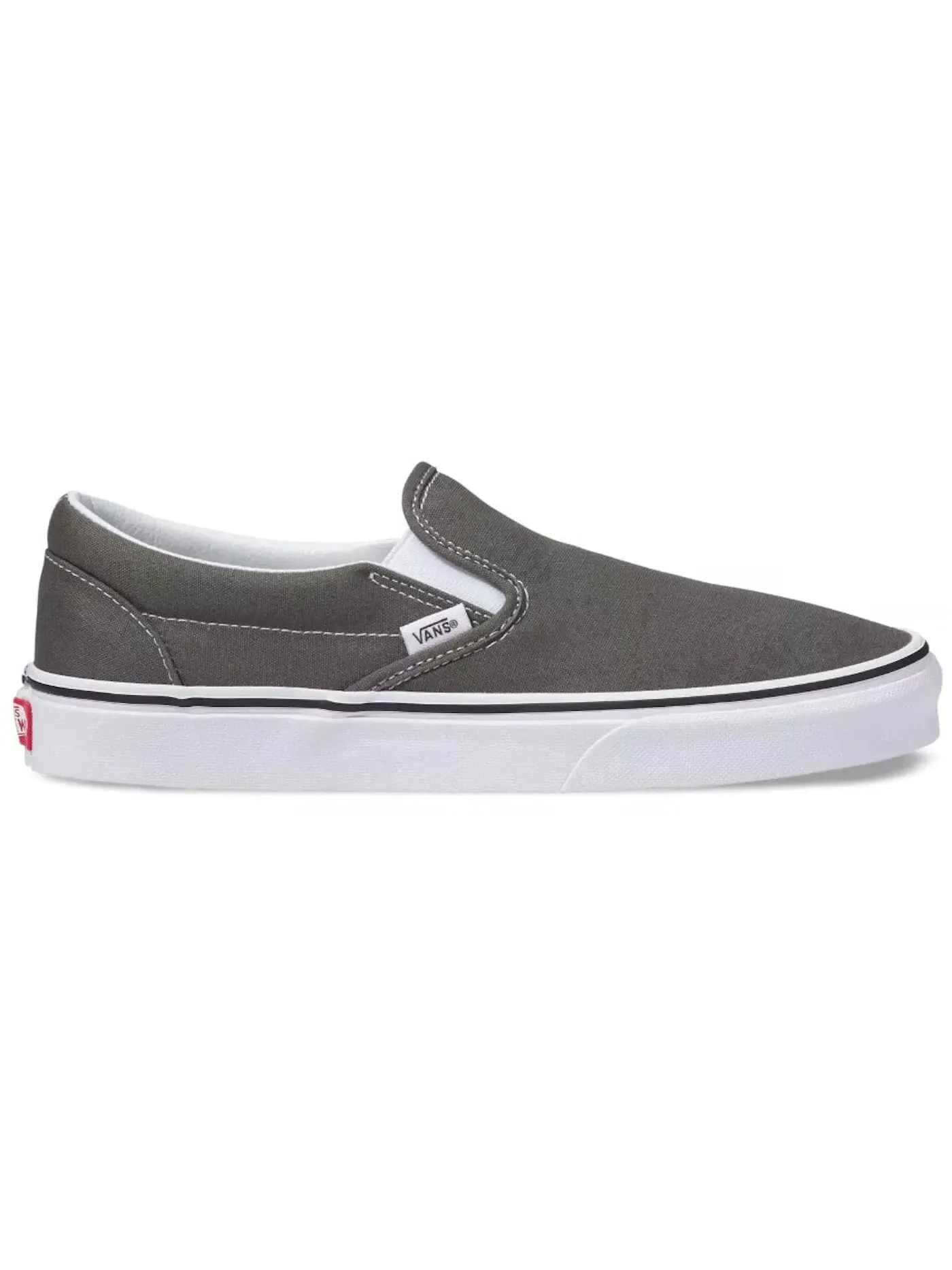 Мужские кеды без шнурков Vans Classic Slip-On — изображение 1 из 1, темно-серый