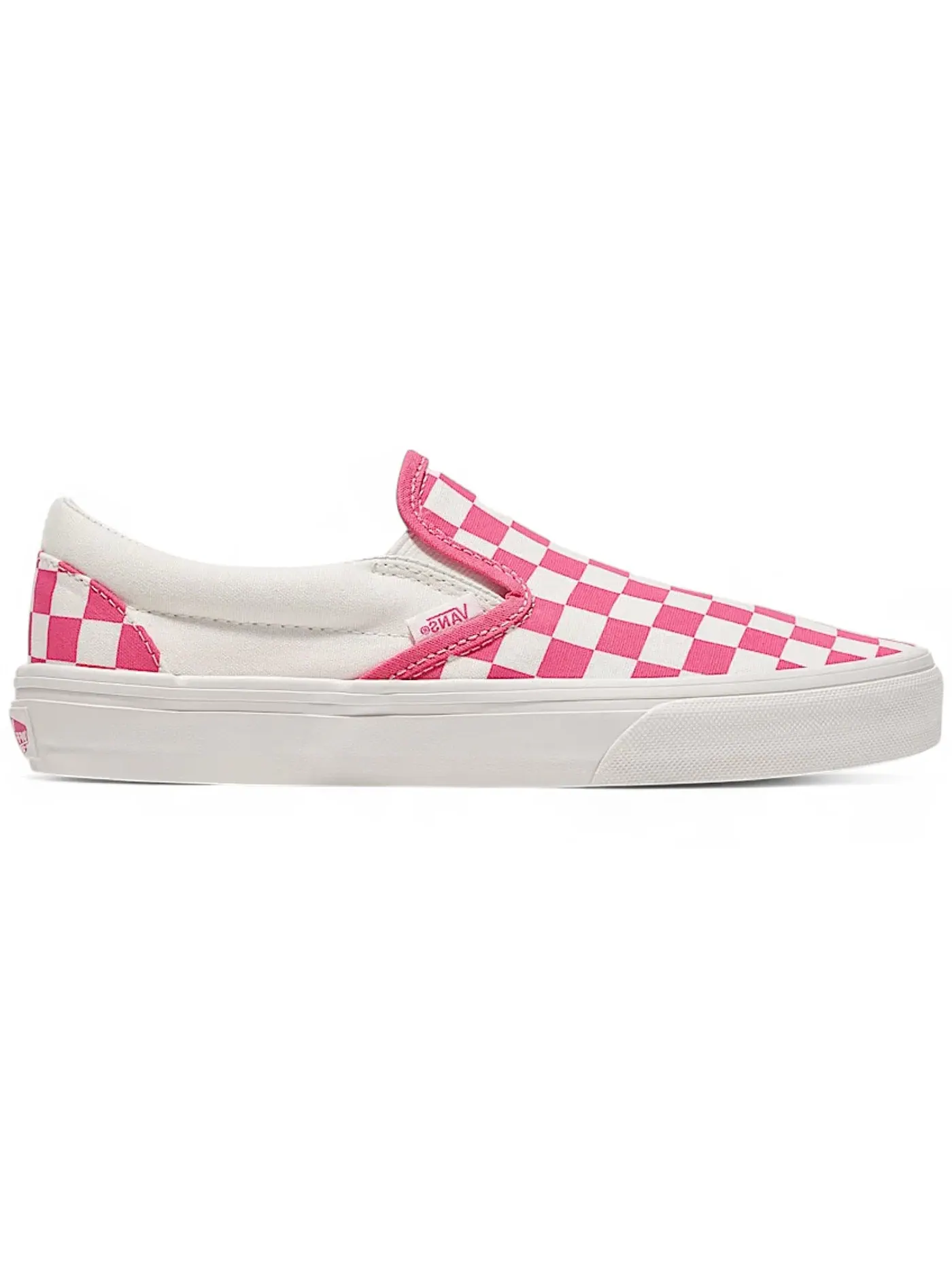 Мужские кеды без шнуровки Classic Slip-On Vans — изображение 1 из 1, розовый/белый