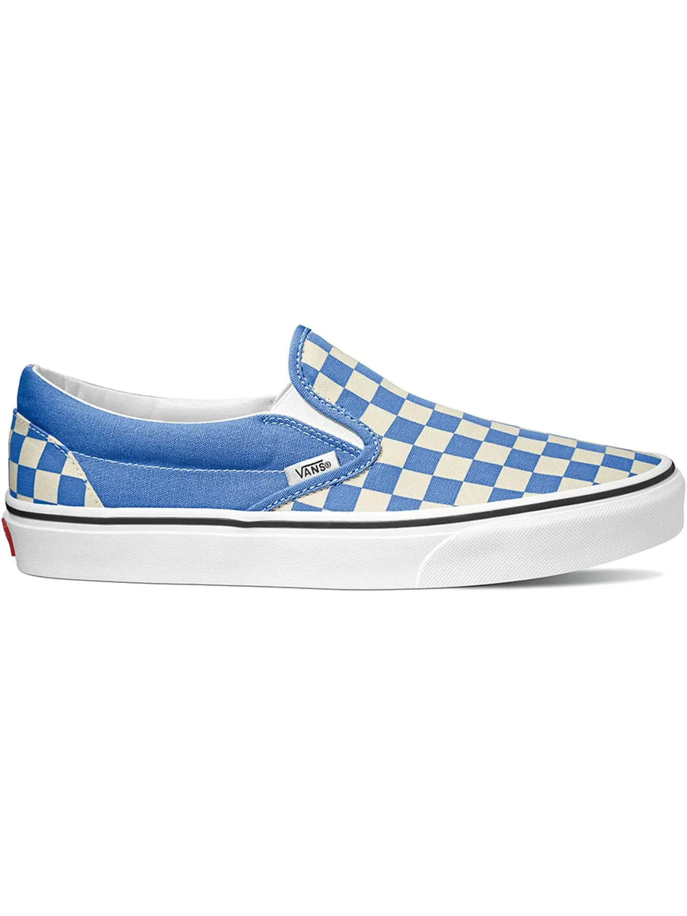 Мужские кеды без шнуровки Vans Classic Slip-On, Checkerboard Ultramarine — изображение 1 из 1