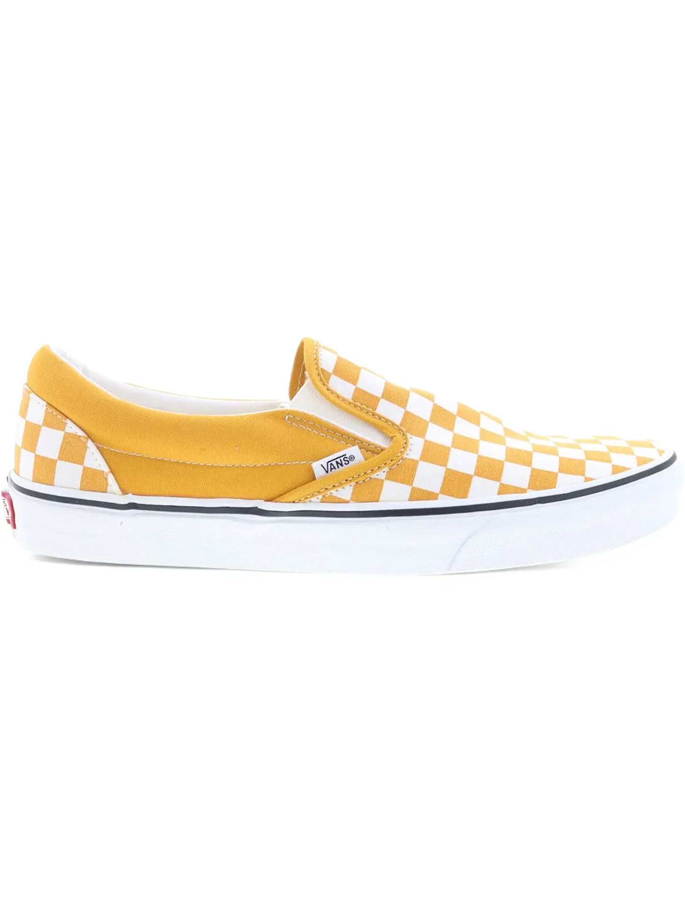 Мужские кеды с принтом Vans Classic Slip-On — изображение 1 из 1, желтый белый