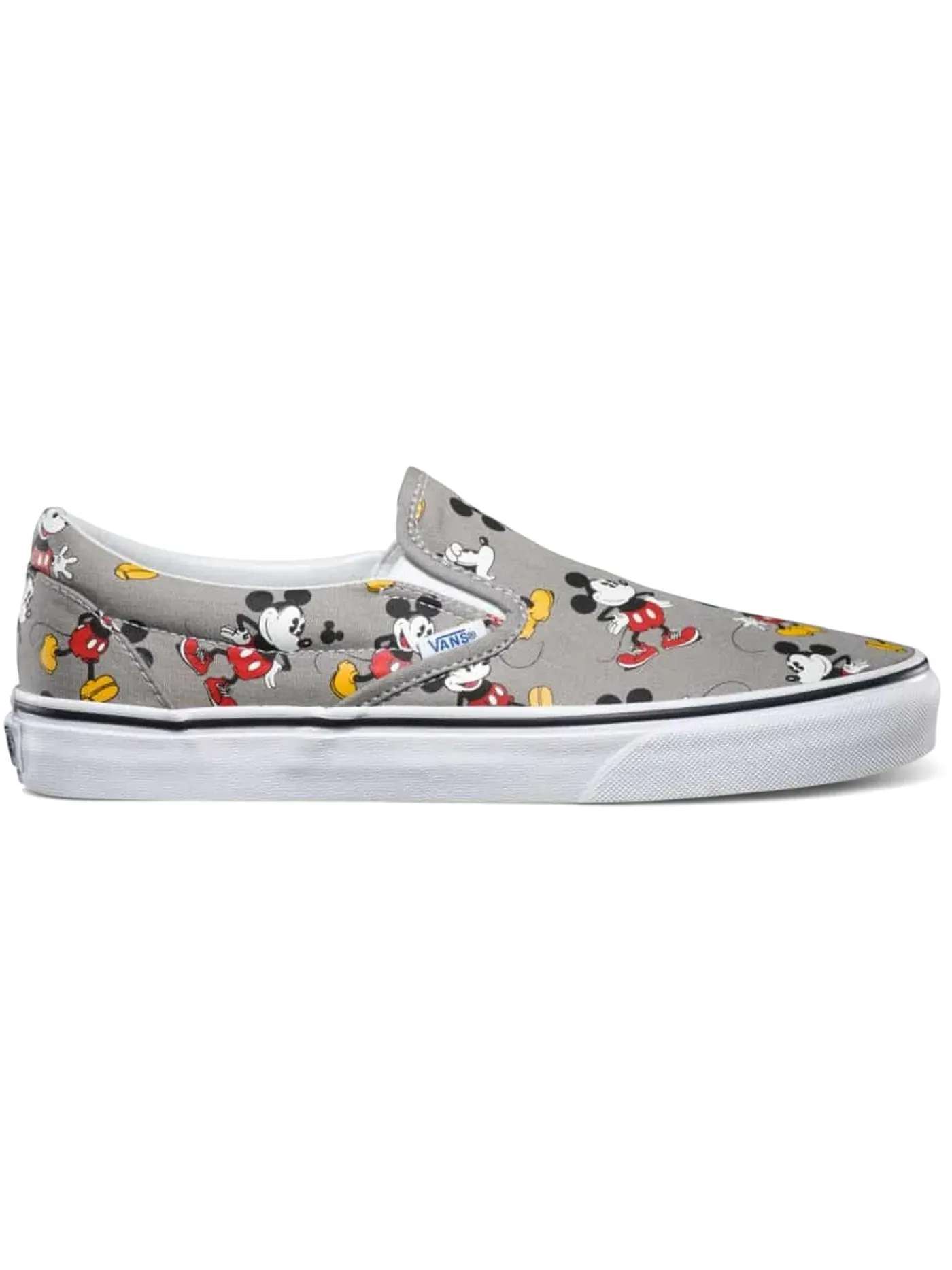 Мужские кеды Lifestyle Vans Classic Slip-On Disney Mickey Mouse — изображение 1 из 1, серый