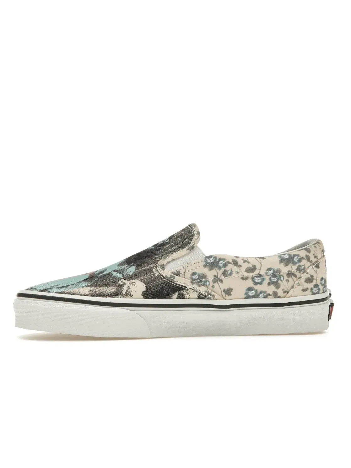 Мужские кеды-слипоны с принтом Vans Classic Slip-On — изображение 3 из 4, хаки/синий