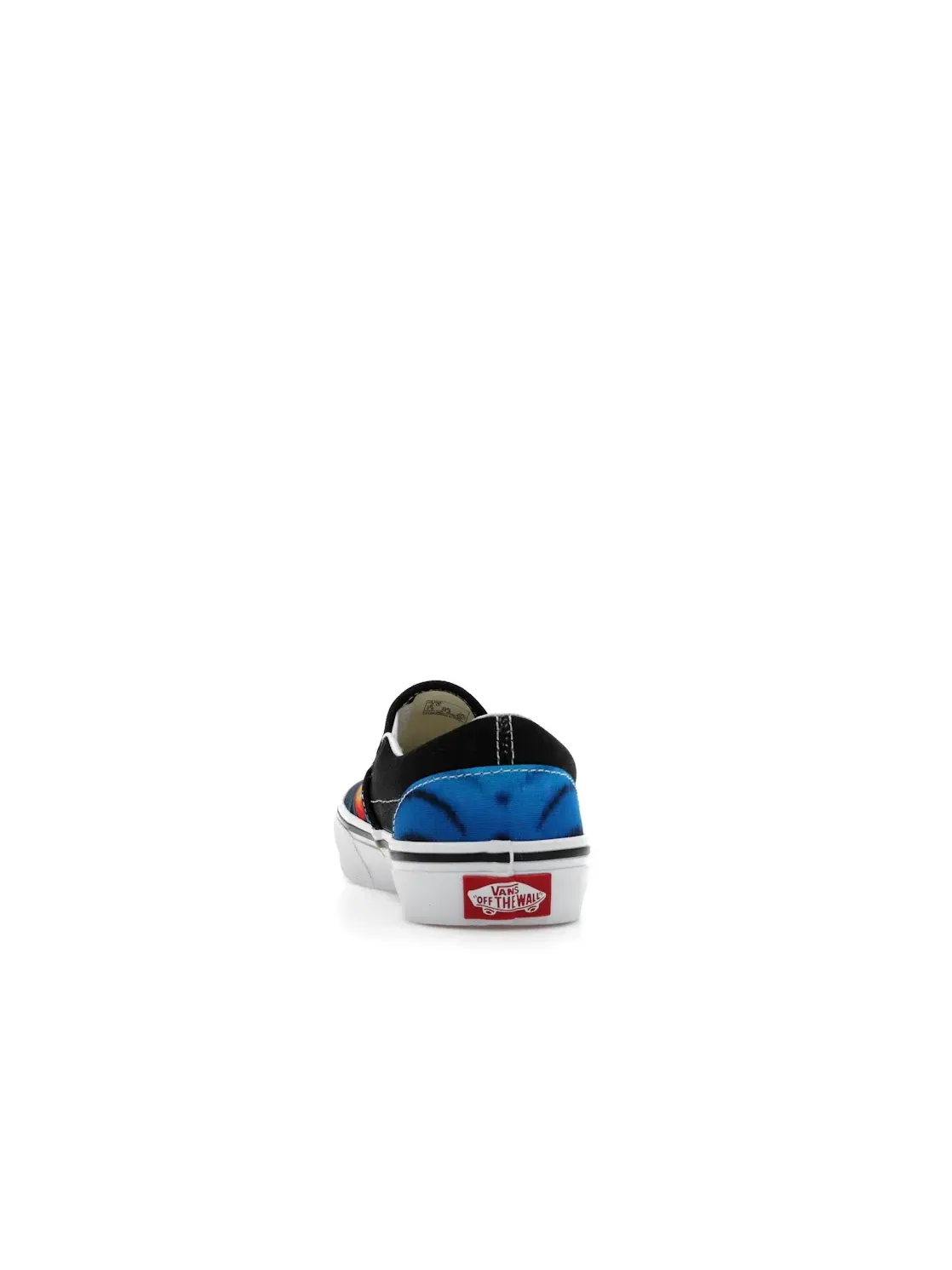 Детские кеды с принтом Derpy Tiger Vans Classic Slip-On — изображение 4 из 4, черный/белый/мульти