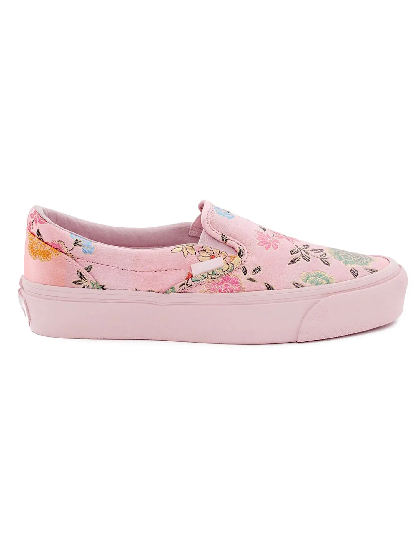 Мужские кроссовки Lifestyle Vans Classic Slip-On — изображение 1 из 1, светлый розовый/мульти