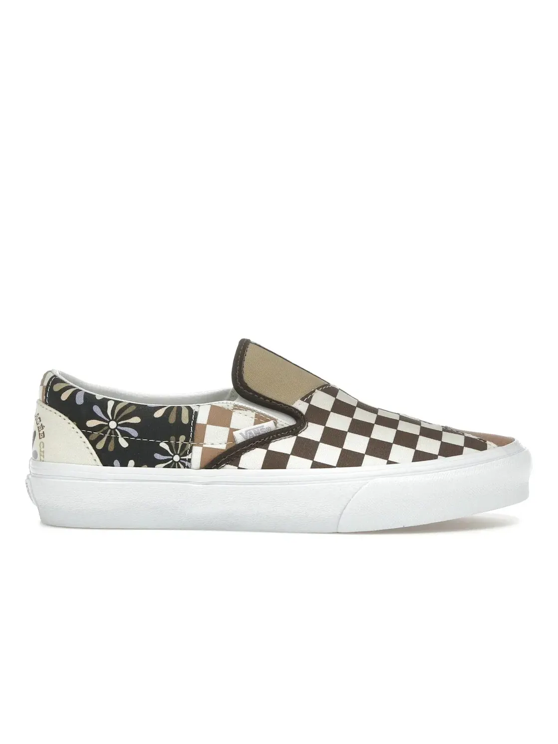 Мужские кеды с принтом Vans Classic Slip-On Patchwork Divine Energy — изображение 1 из 4, мульти/мульти