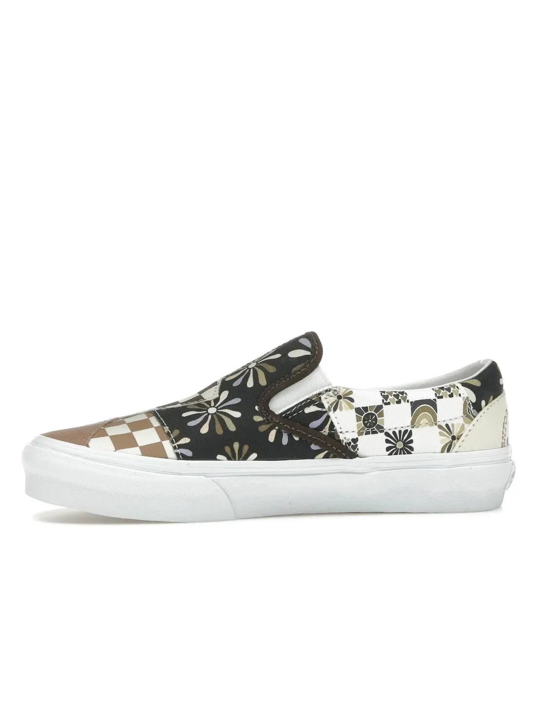 Мужские кеды с принтом Vans Classic Slip-On Patchwork Divine Energy — изображение 3 из 4, мульти/мульти