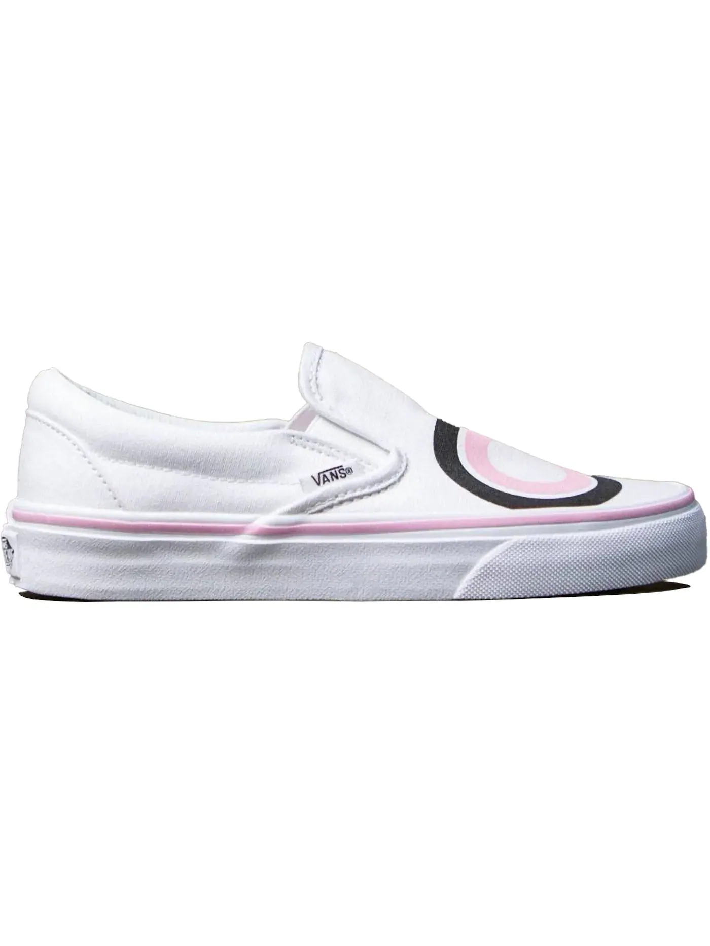 Женские кеды-слипоны с принтом Vans Classic Slip-On — изображение 1 из 1, белый