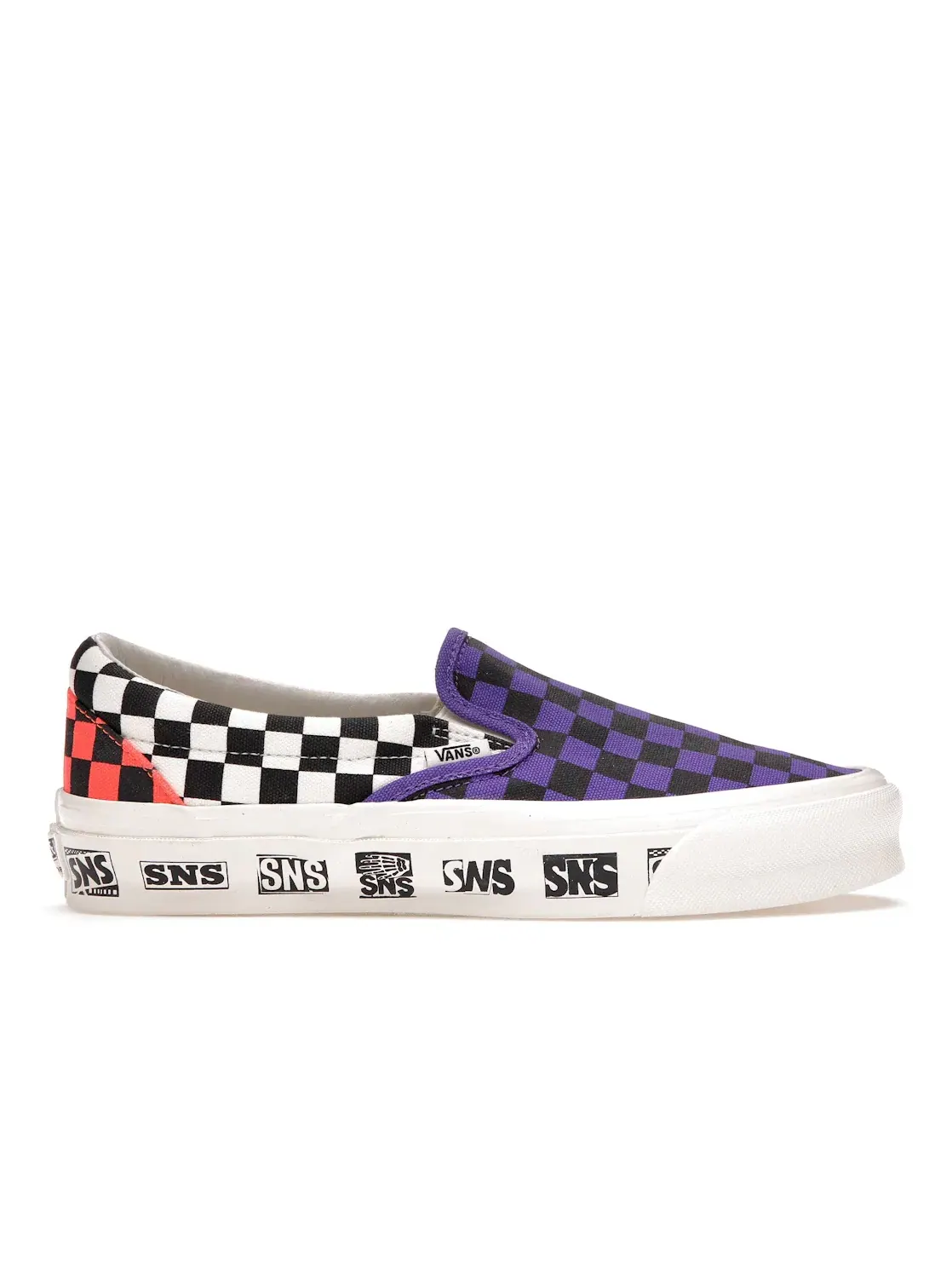 Мужские кеды Lifestyle Vans Classic Slip-On — изображение 1 из 4, фиолетовый