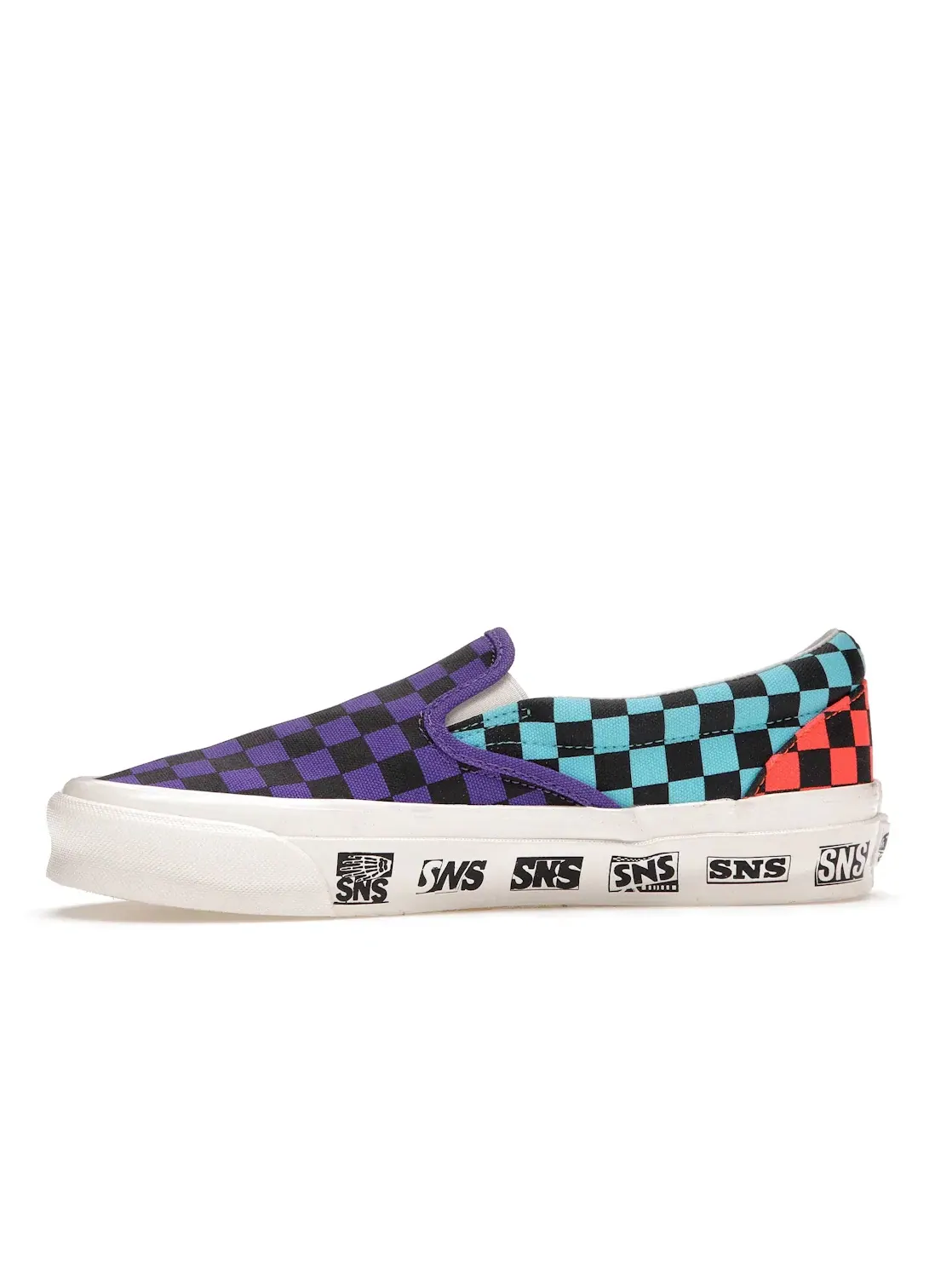 Мужские кеды Lifestyle Vans Classic Slip-On — изображение 3 из 4, фиолетовый