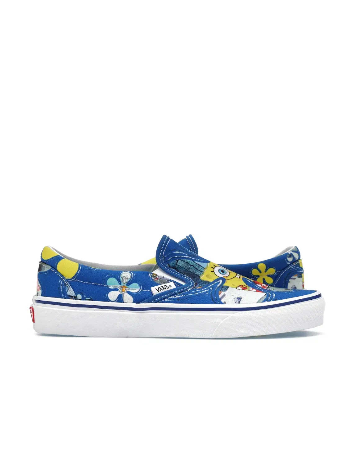 Мужские кеды Lifestyle Vans Classic Slip-On SpongeBob SquarePants Aloha — изображение 1 из 4, синий/мульти