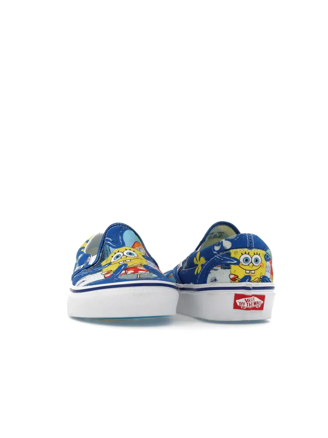 Мужские кеды Lifestyle Vans Classic Slip-On SpongeBob SquarePants Aloha — изображение 2 из 4, синий/мульти