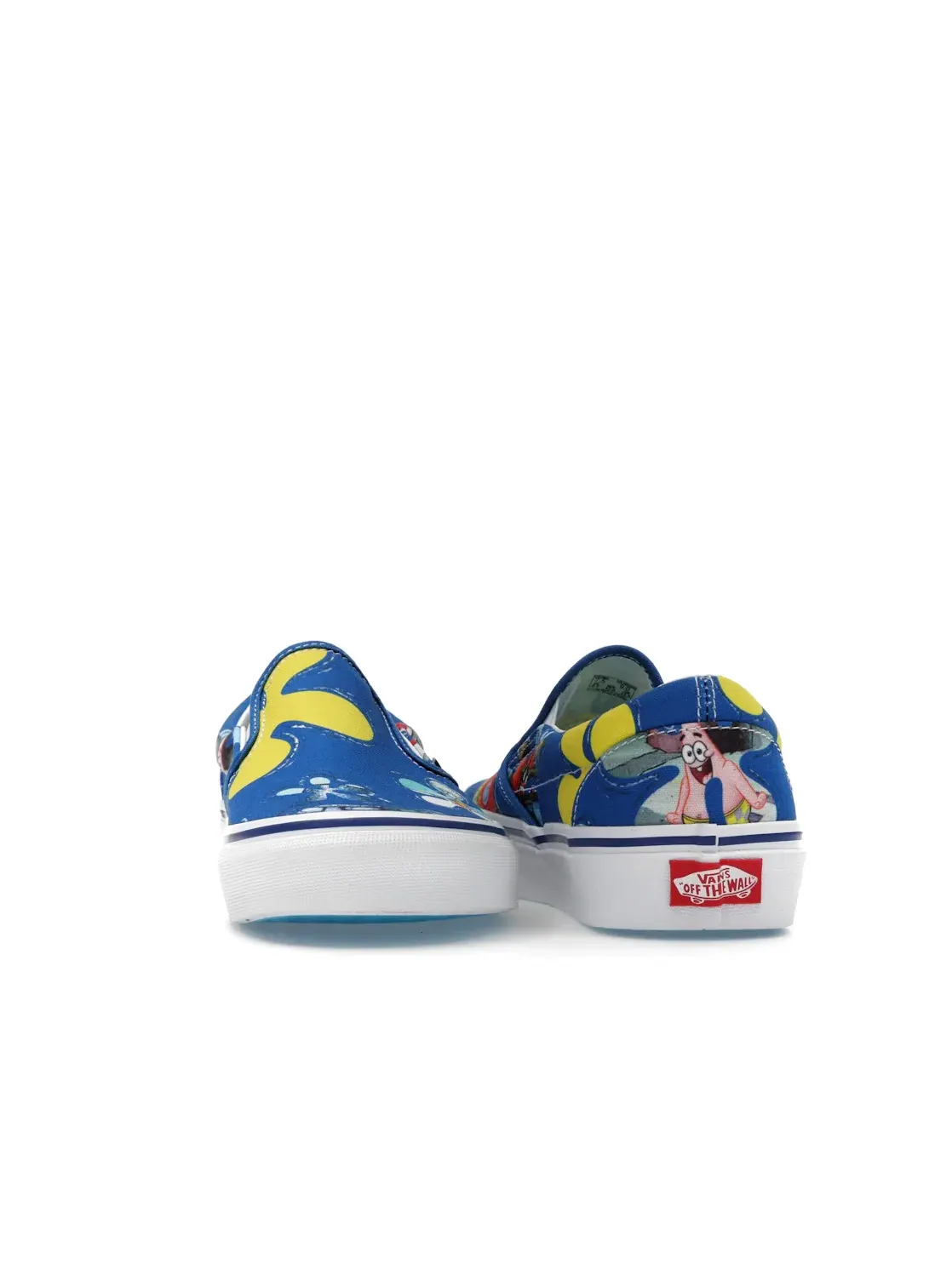 Мужские кеды Lifestyle Vans Classic Slip-On SpongeBob SquarePants Aloha — изображение 4 из 4, синий/мульти