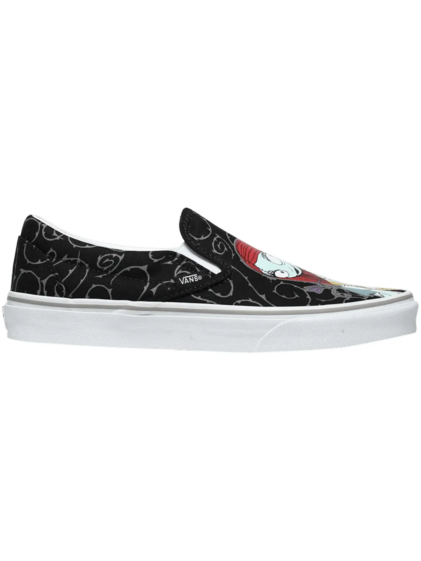 Мужские кеды Lifestyle с принтом Classic Slip-On Vans — изображение 1 из 1, черный/мульти