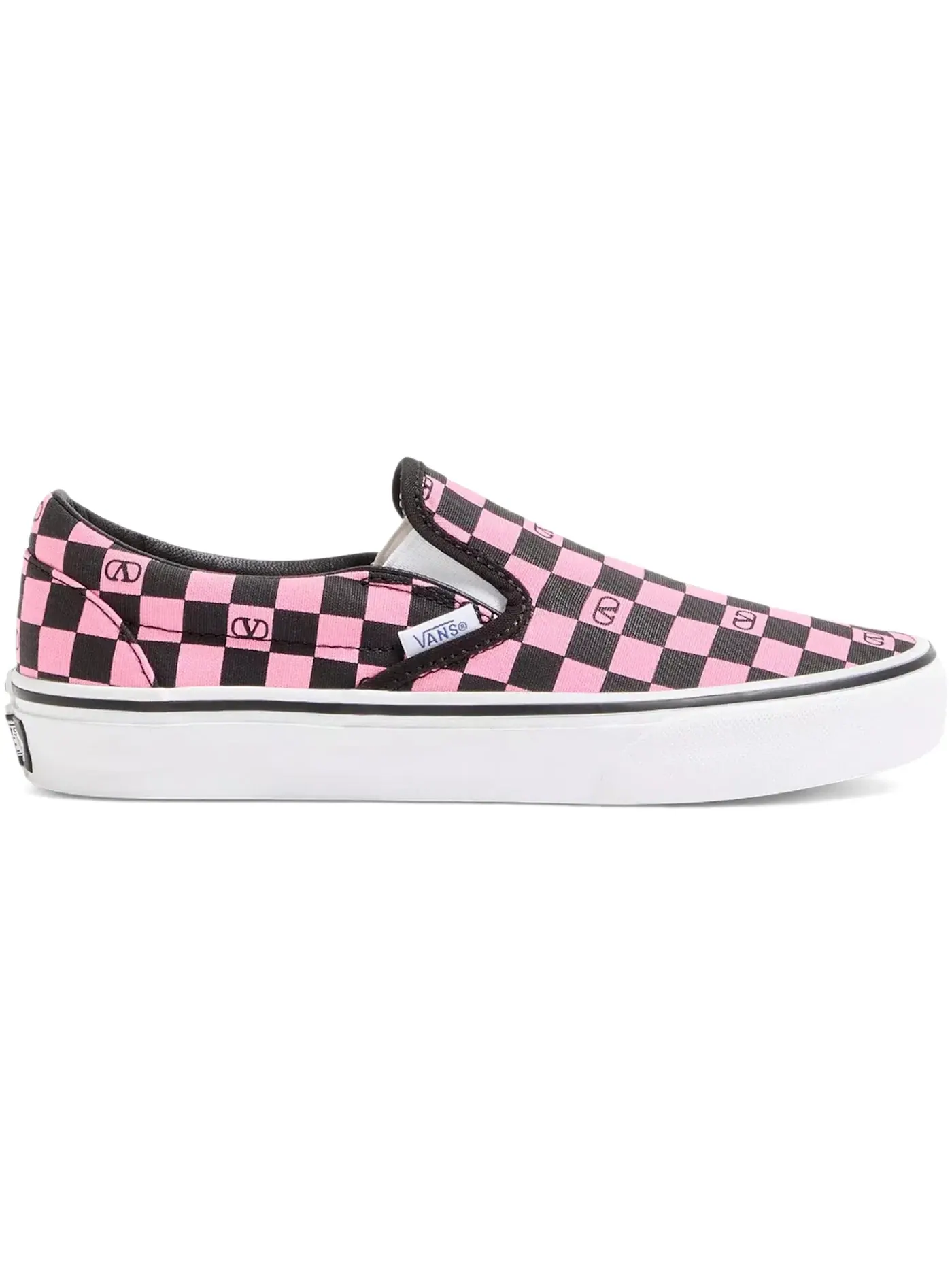 Мужские кеды с принтом Vans Classic Slip-On — изображение 1 из 1, розовый