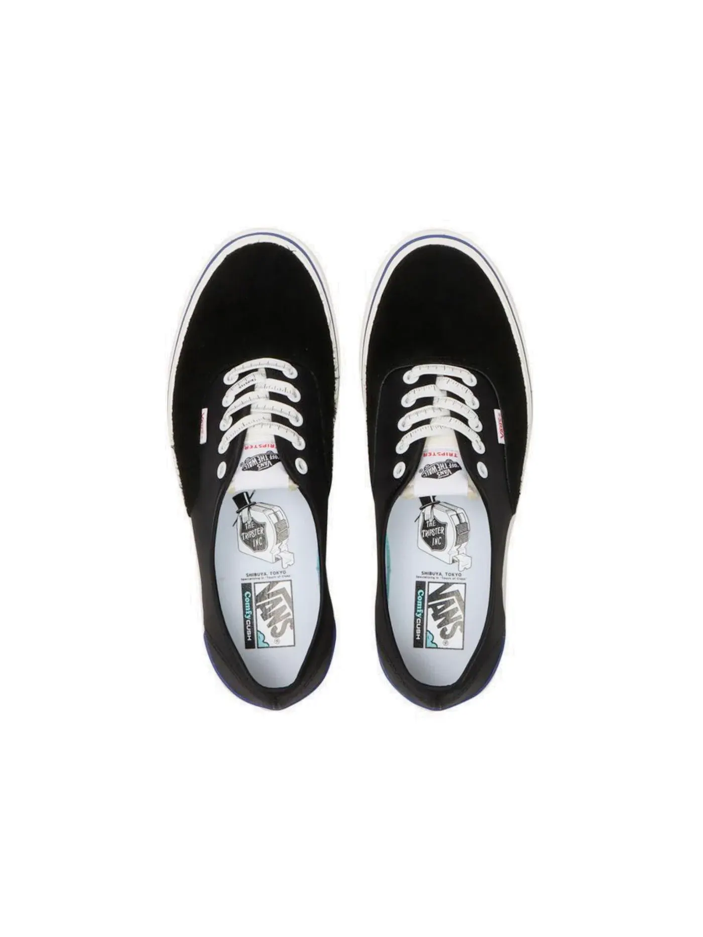 Мужские кроссовки Lifestyle Vans ComfyCush Authentic HC — изображение 3 из 4, черный/белый/фиолетовый