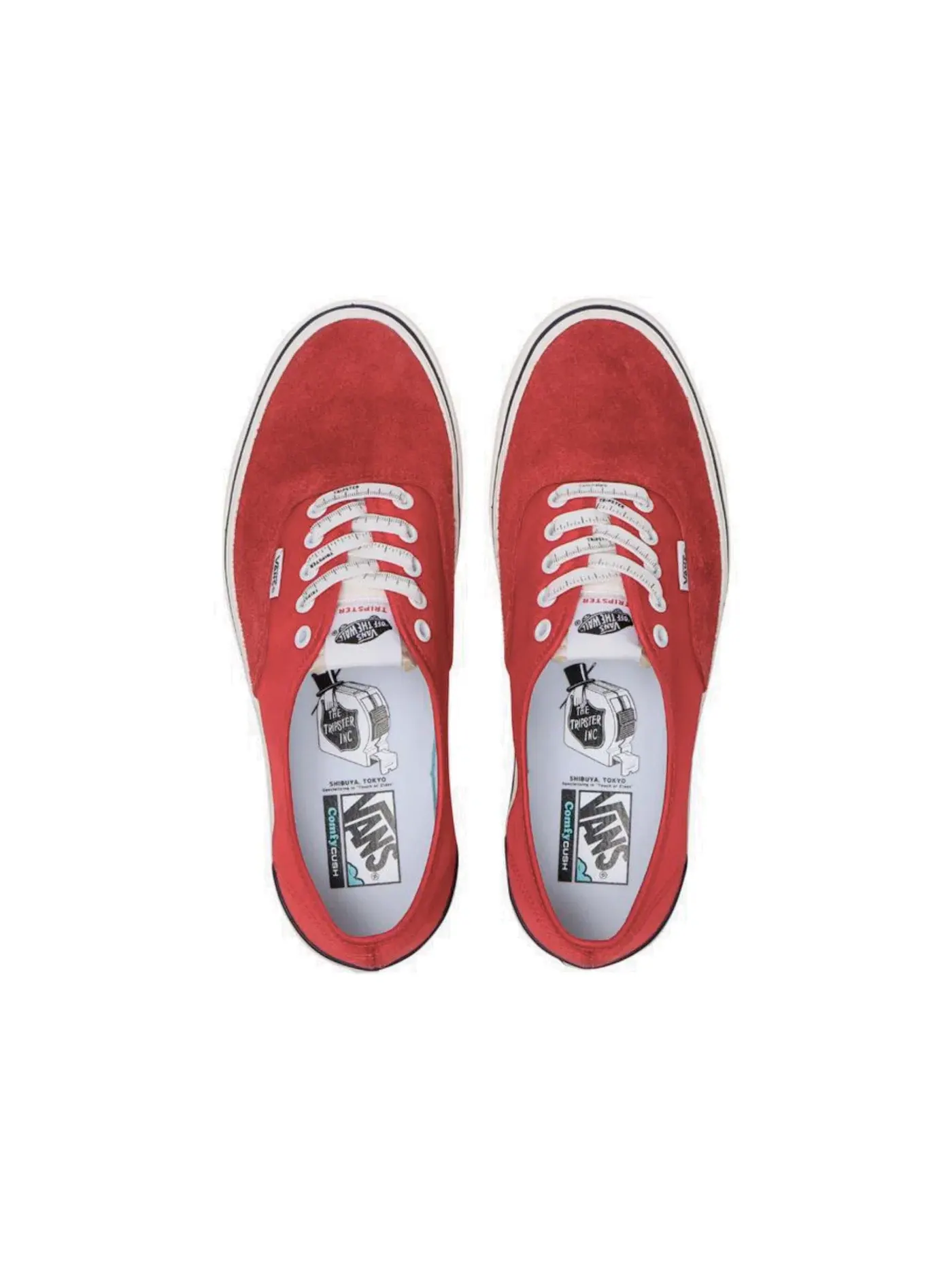 Мужские кроссовки Lifestyle Vans ComfyCush Authentic HC — изображение 3 из 4, красный/белый/черный