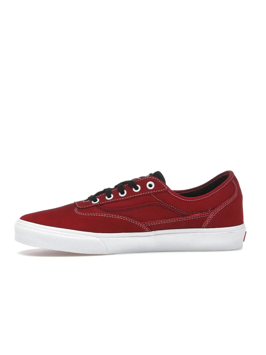 Мужские кроссовки Lifestyle Vans Curren Vans — изображение 3 из 4, красный/белый/черный