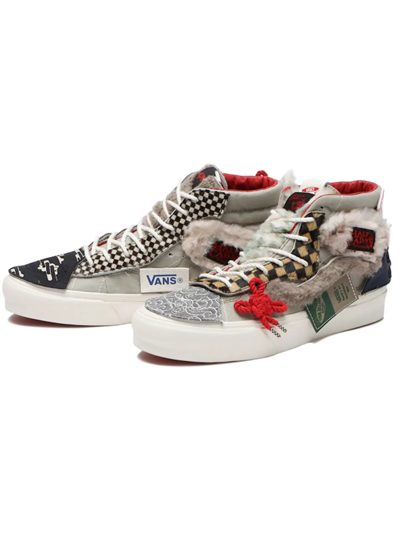 Мужские кроссовки Lifestyle Vans DIY Hi VLT LX — изображение 1 из 1, мульти/мульти/мульти