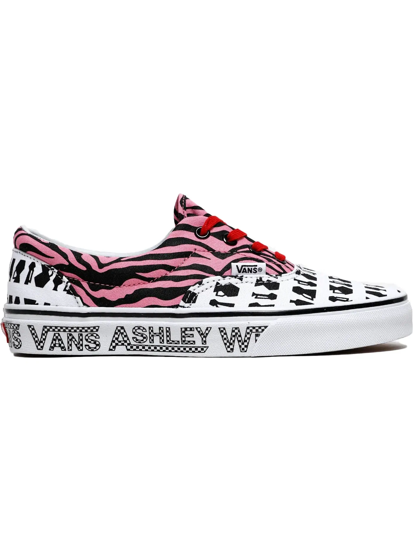 Мужские кеды Lifestyle Vans Era — изображение 1 из 1, розовый/белый