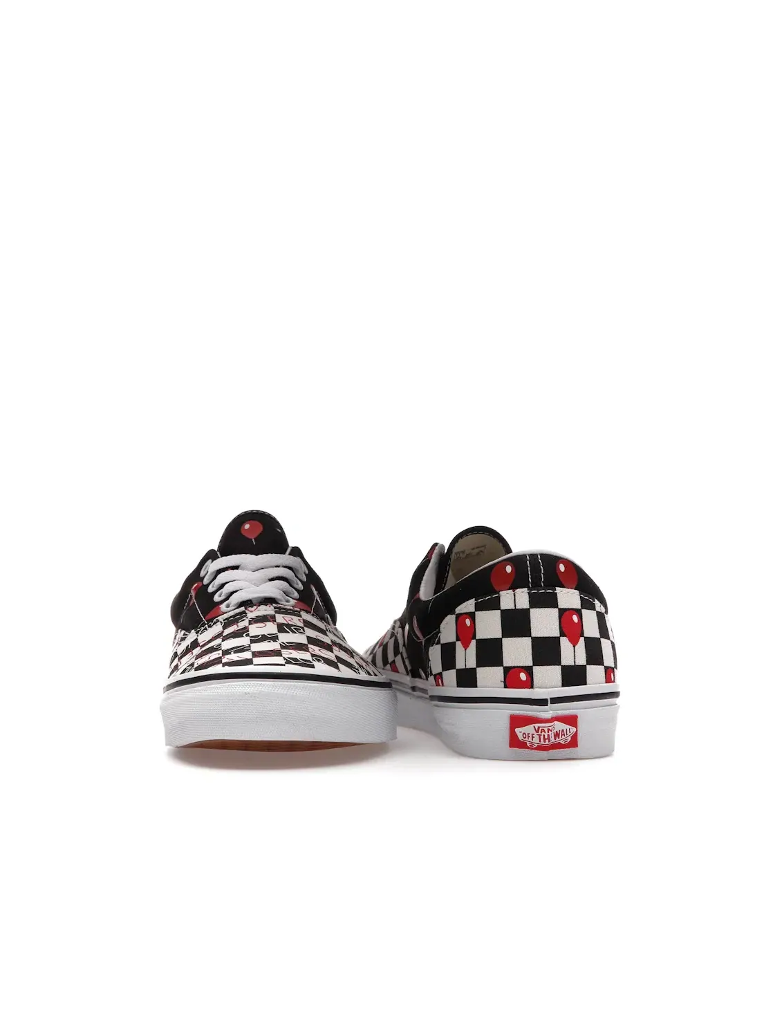 Мужские кеды с принтом Vans Era Vans — изображение 4 из 4, черный/белый/красный