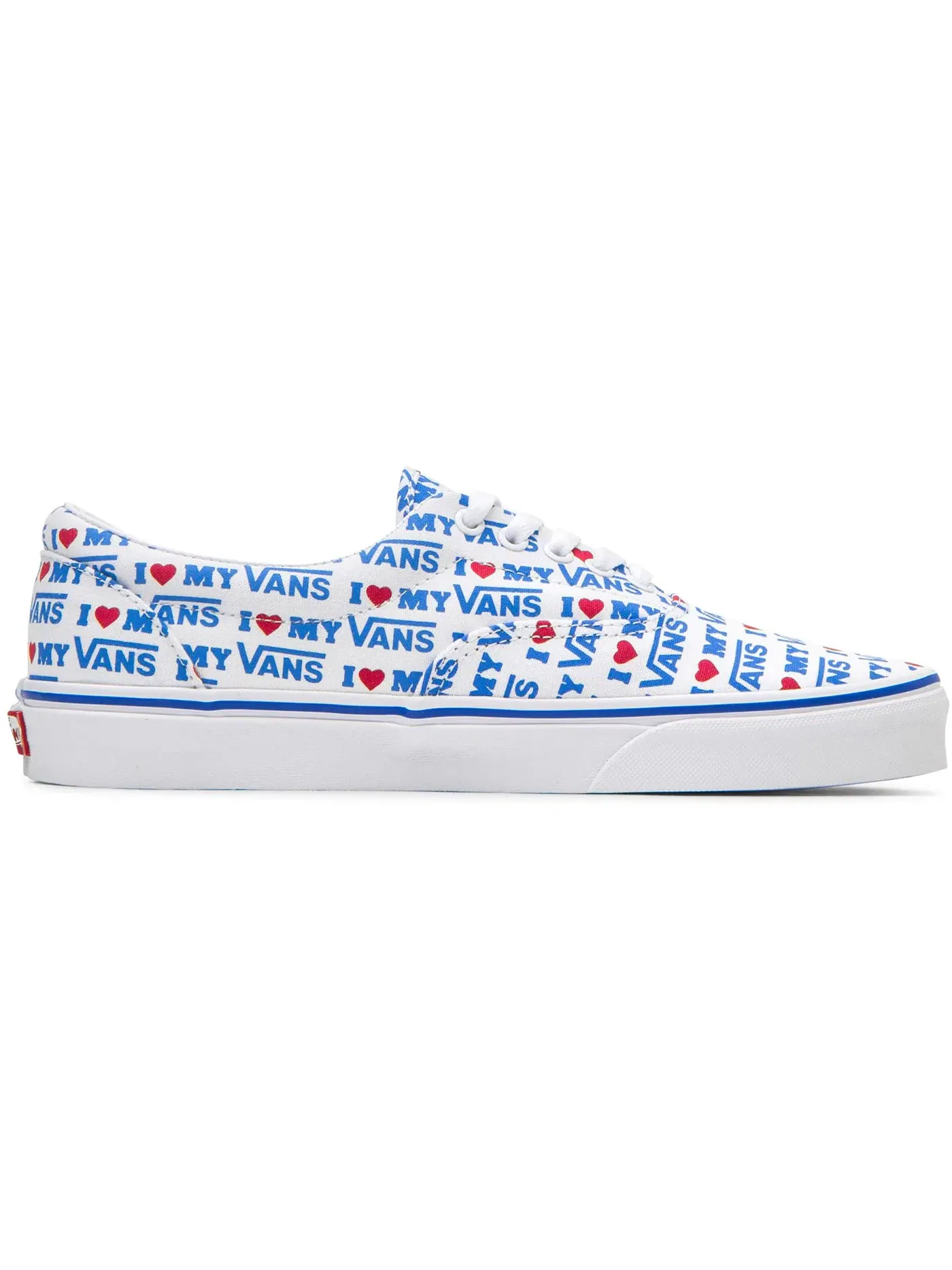 Мужские кроссовки Lifestyle Vans Era I Heart Vans — изображение 1 из 1, белый/белый
