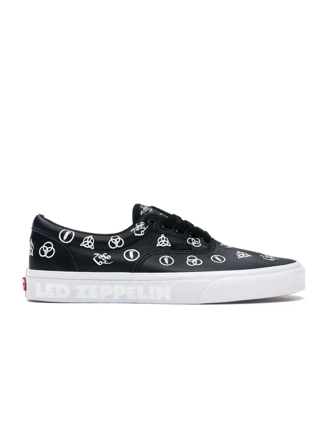 Мужские кеды с принтом Led Zeppelin Vans — изображение 1 из 4, черный/белый
